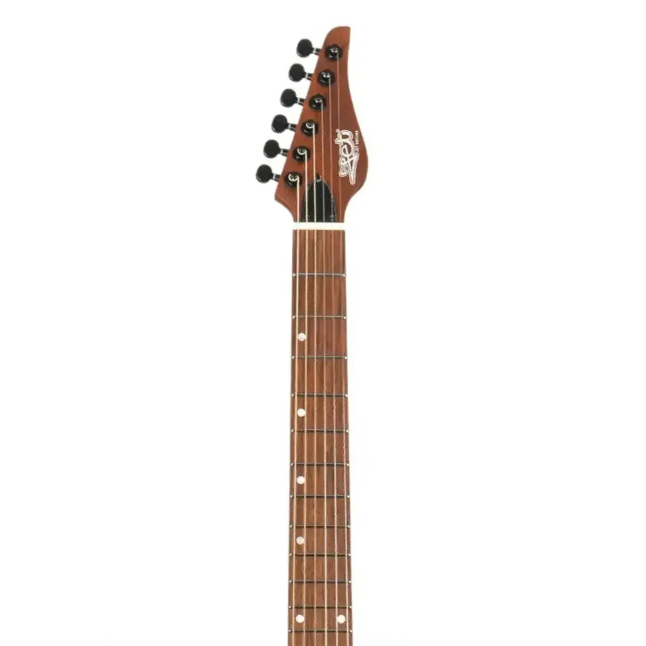 Jet JS-501 STYGIAN Satin Black Solid Body Stratocaster Electric Guitar - Image 4