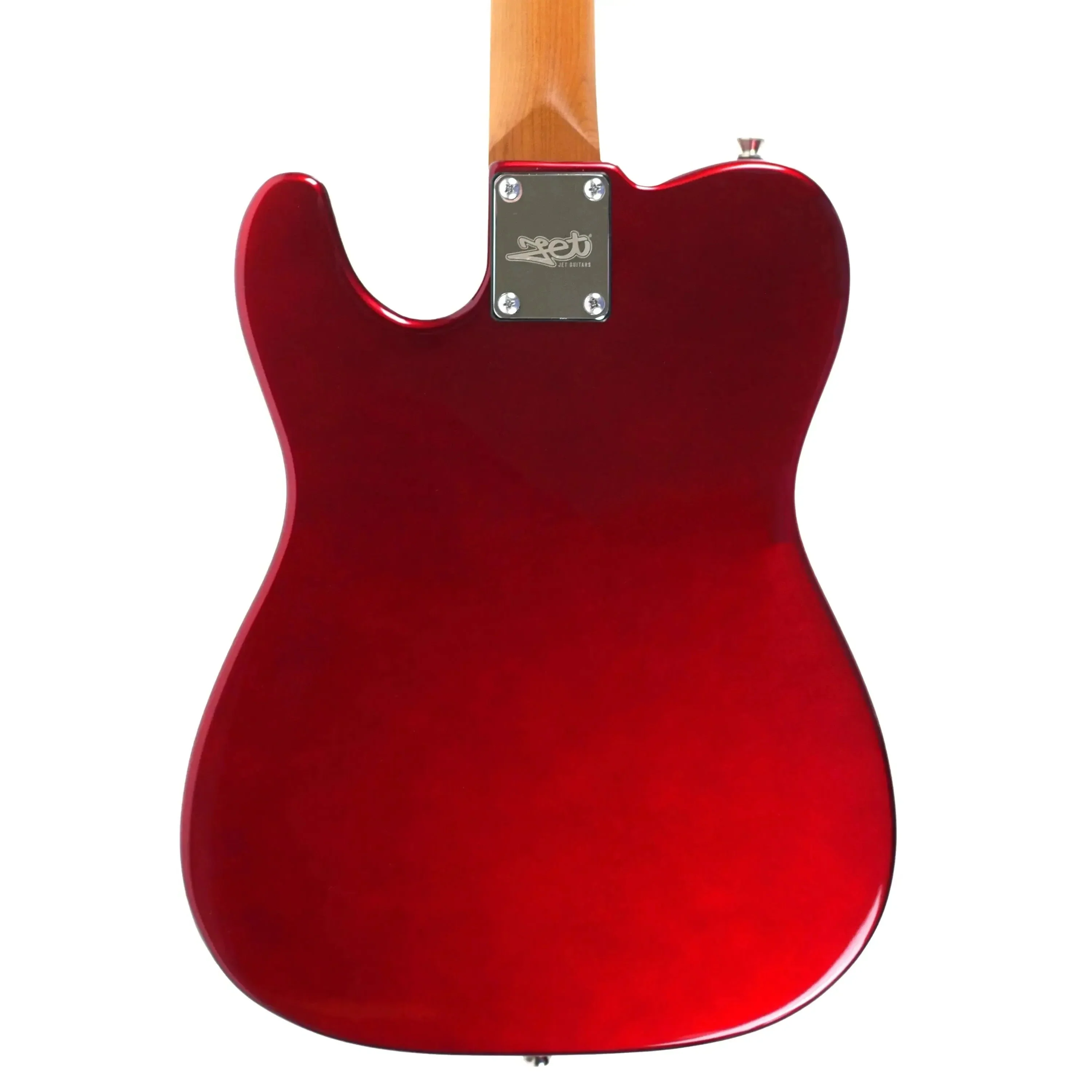Jet JT-300 CAR P90 Candy Red Solid Body Telecaster Electric Guitar - Image 2