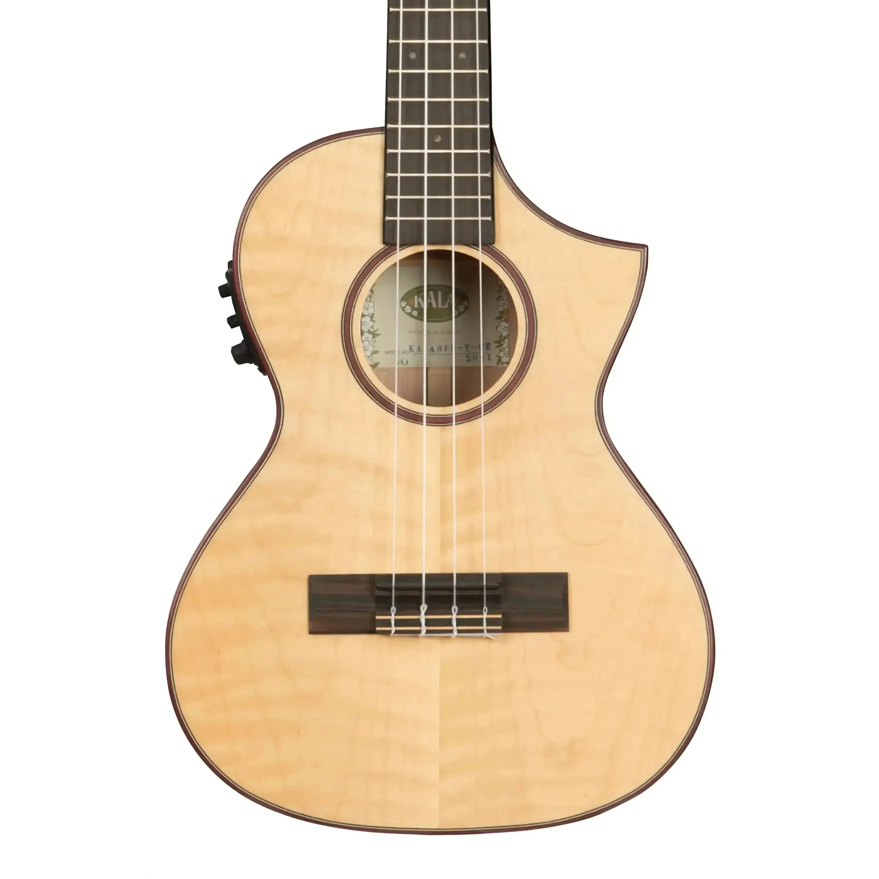 Kala ASFM-T-CE Solid Flamed Maple Tenor Ukulele w/ EQ