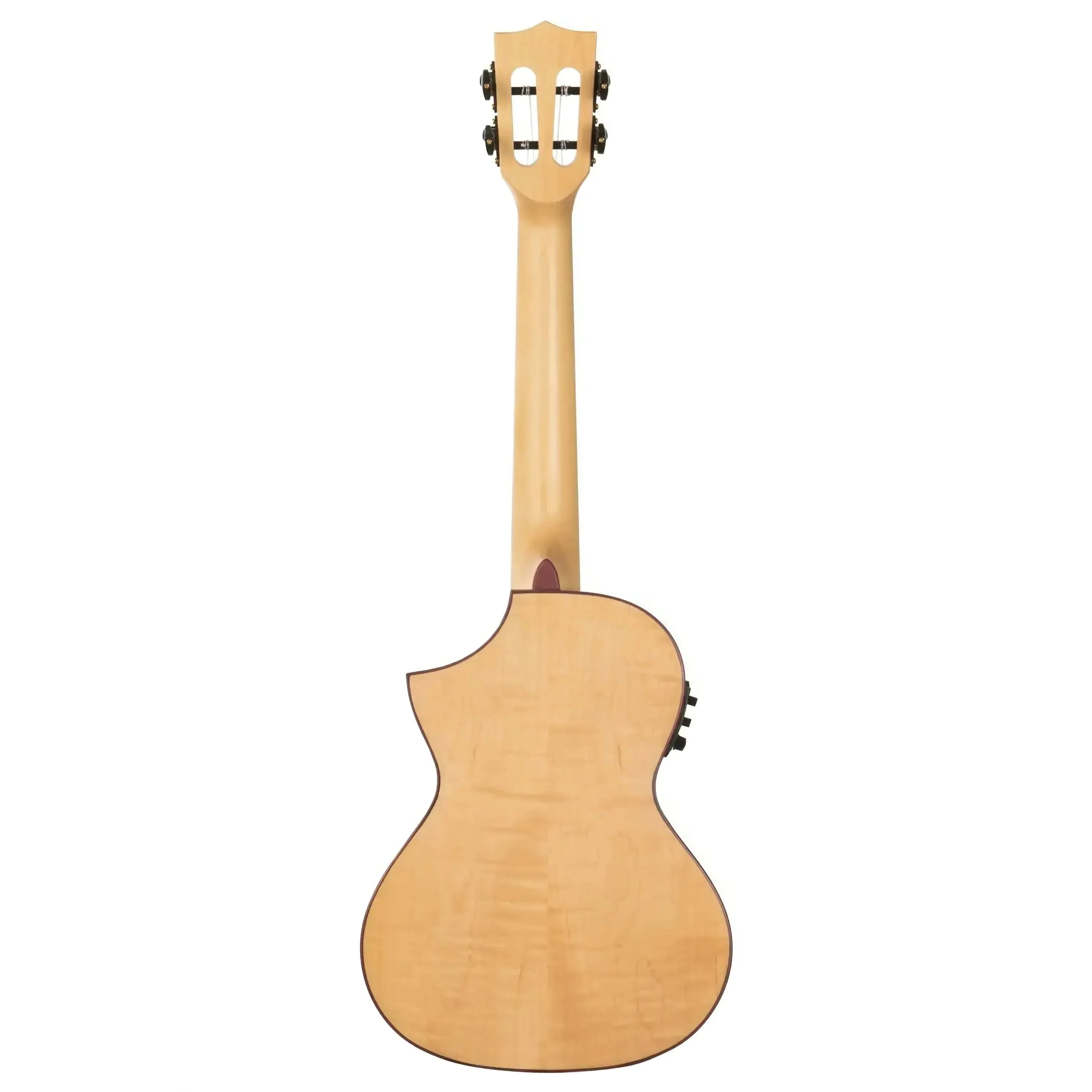 Kala ASFM-T-CE Solid Flamed Maple Tenor Ukulele w/ EQ - Image 4