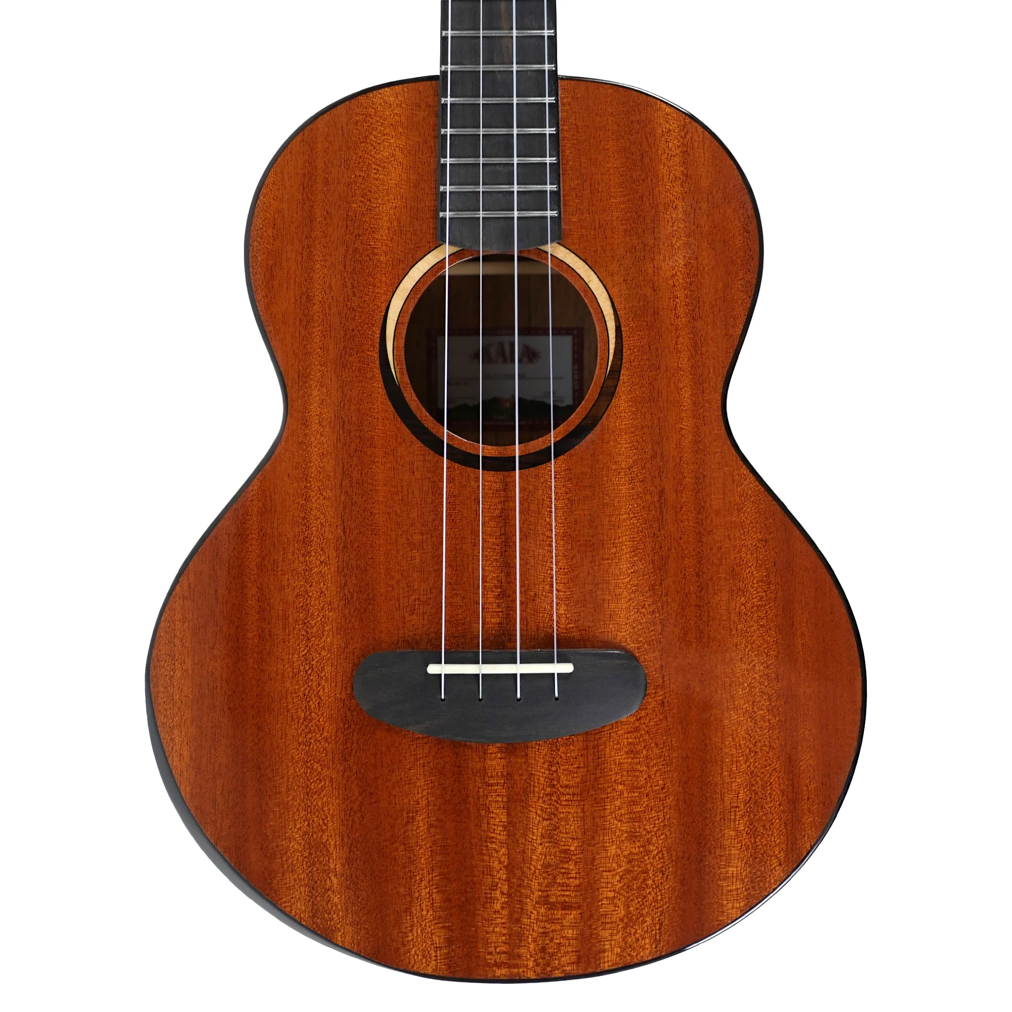 Kala CT-SMH-BG Contour Series Solid Mahogany Baritone Ukulele