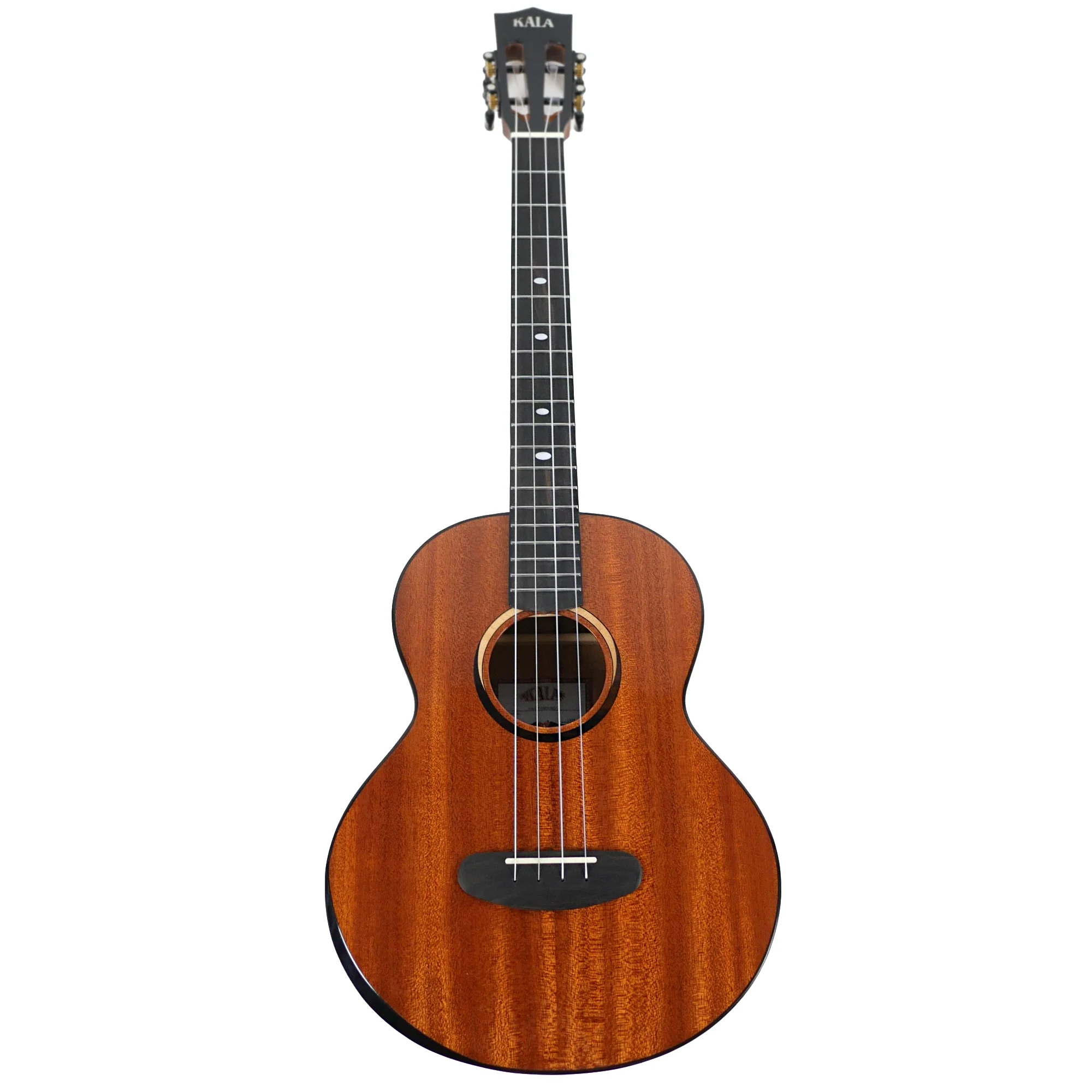 Kala CT-SMH-BG Contour Series Solid Mahogany Baritone Ukulele - Image 4