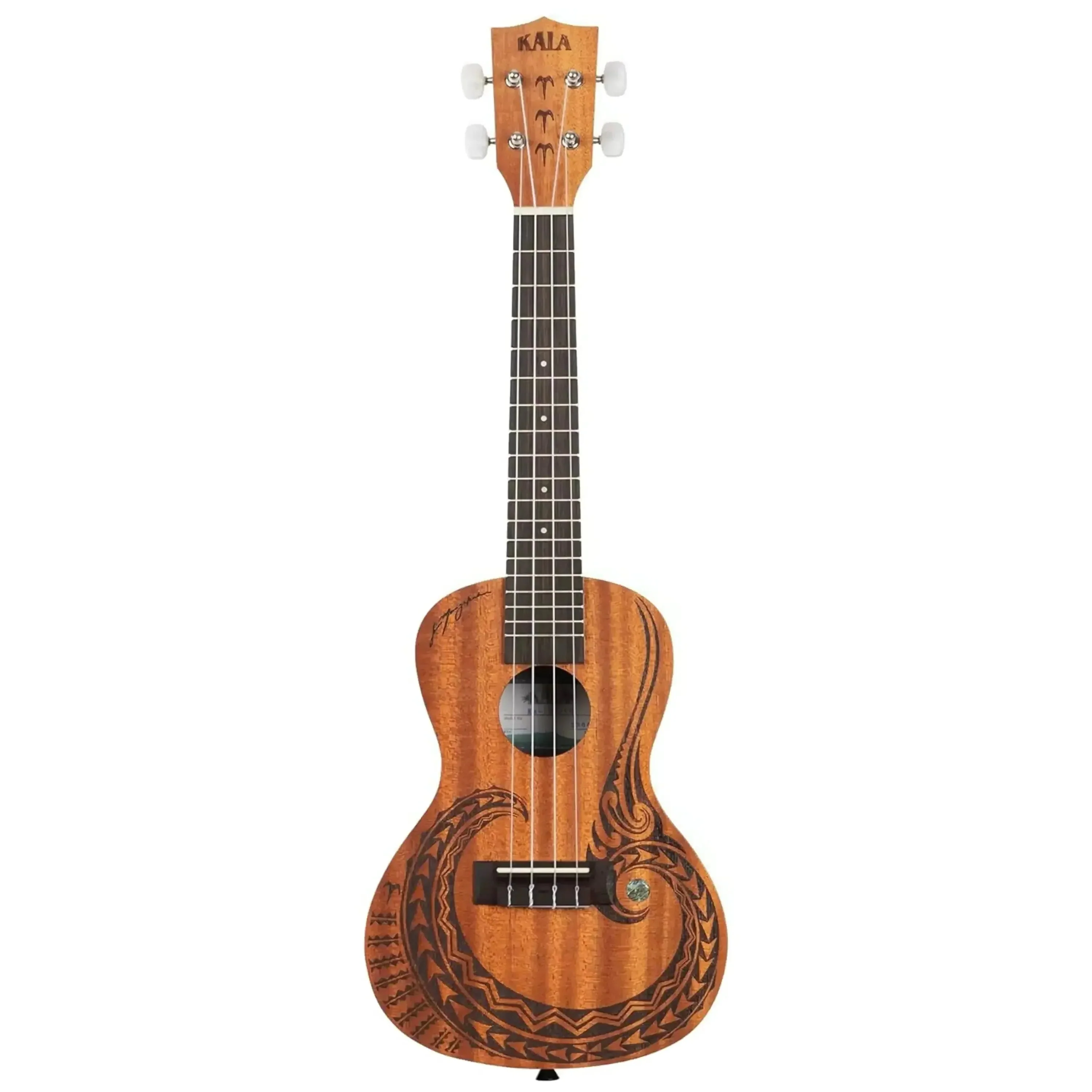 Kala COURAGE-C Courage Mahogany Concert Ukulele - Image 3
