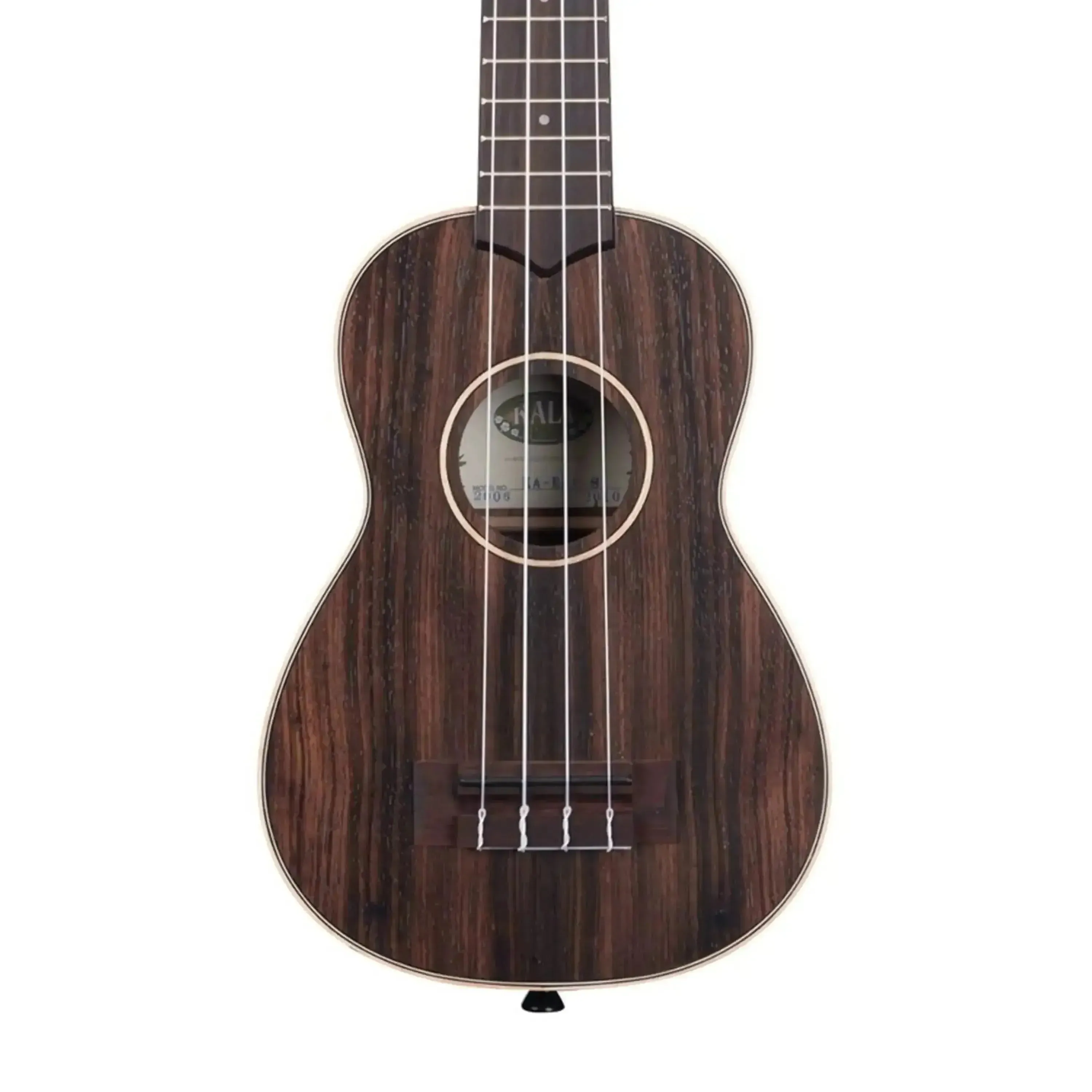 Kala EBY-S Striped Ebony Soprano Ukulele