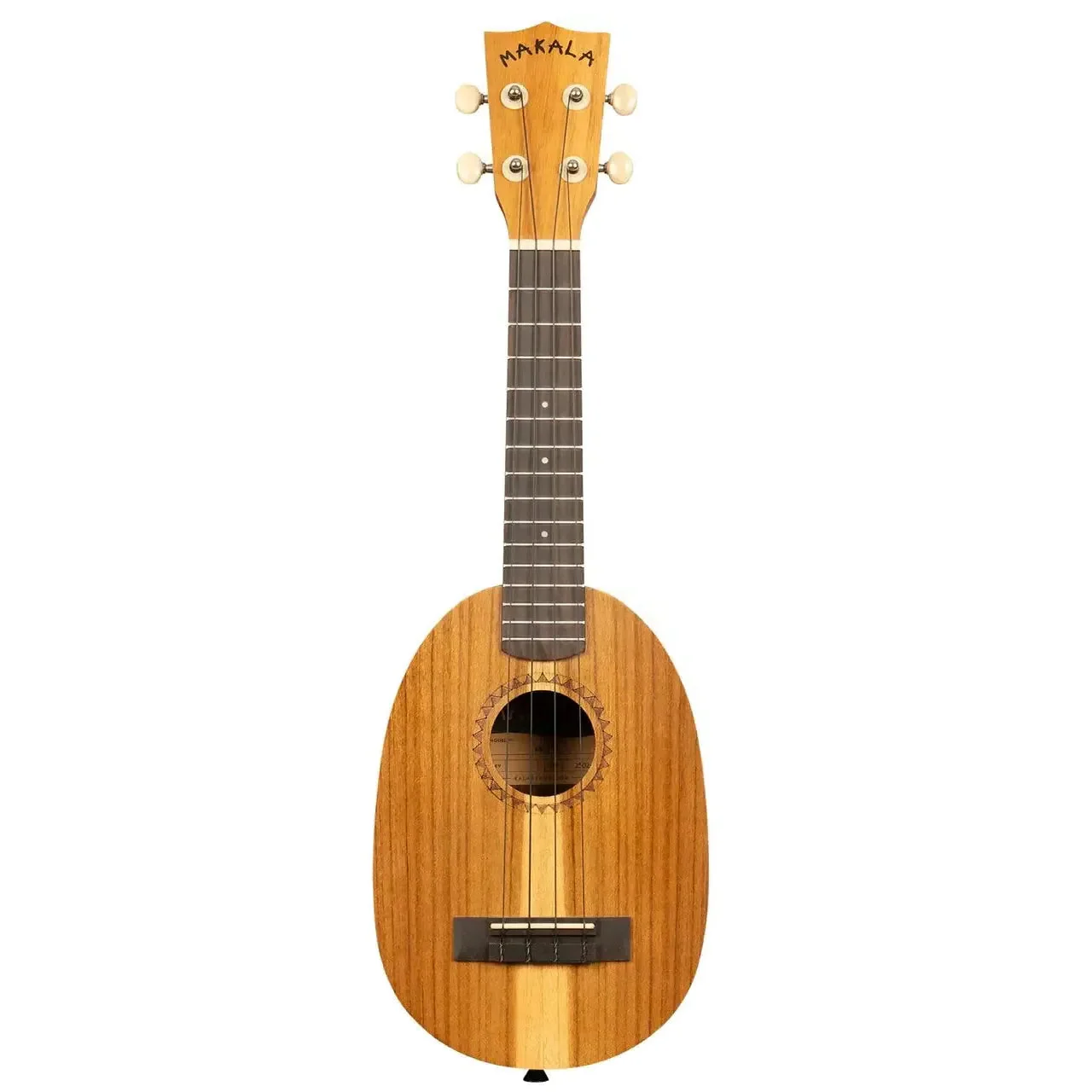 Kala Makala MK-P-IA Indonesian Acacia Pineapple Soprano Ukulele - Image 3