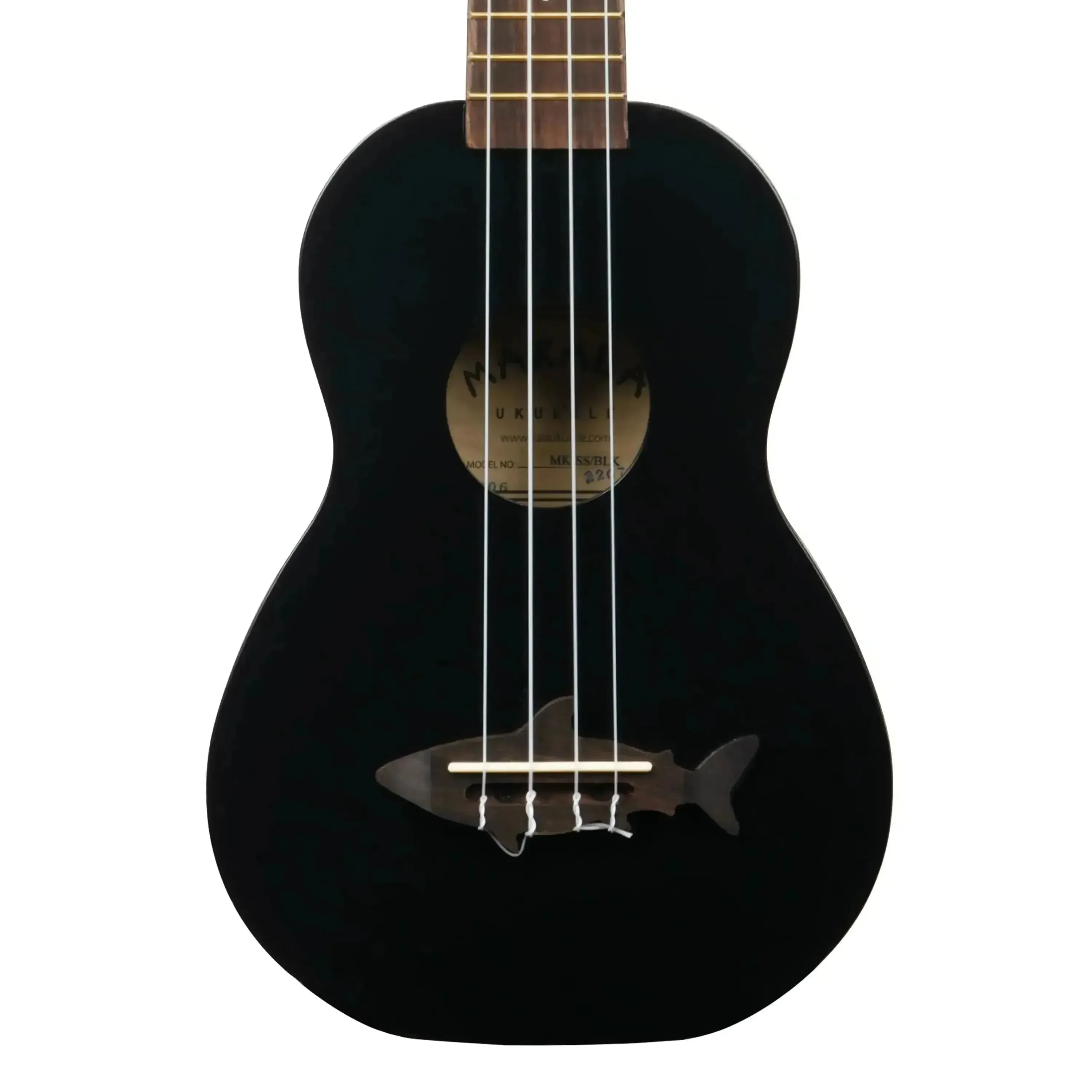 Makala MK-SS/BLK Blacktip Shark Soprano Ukulele