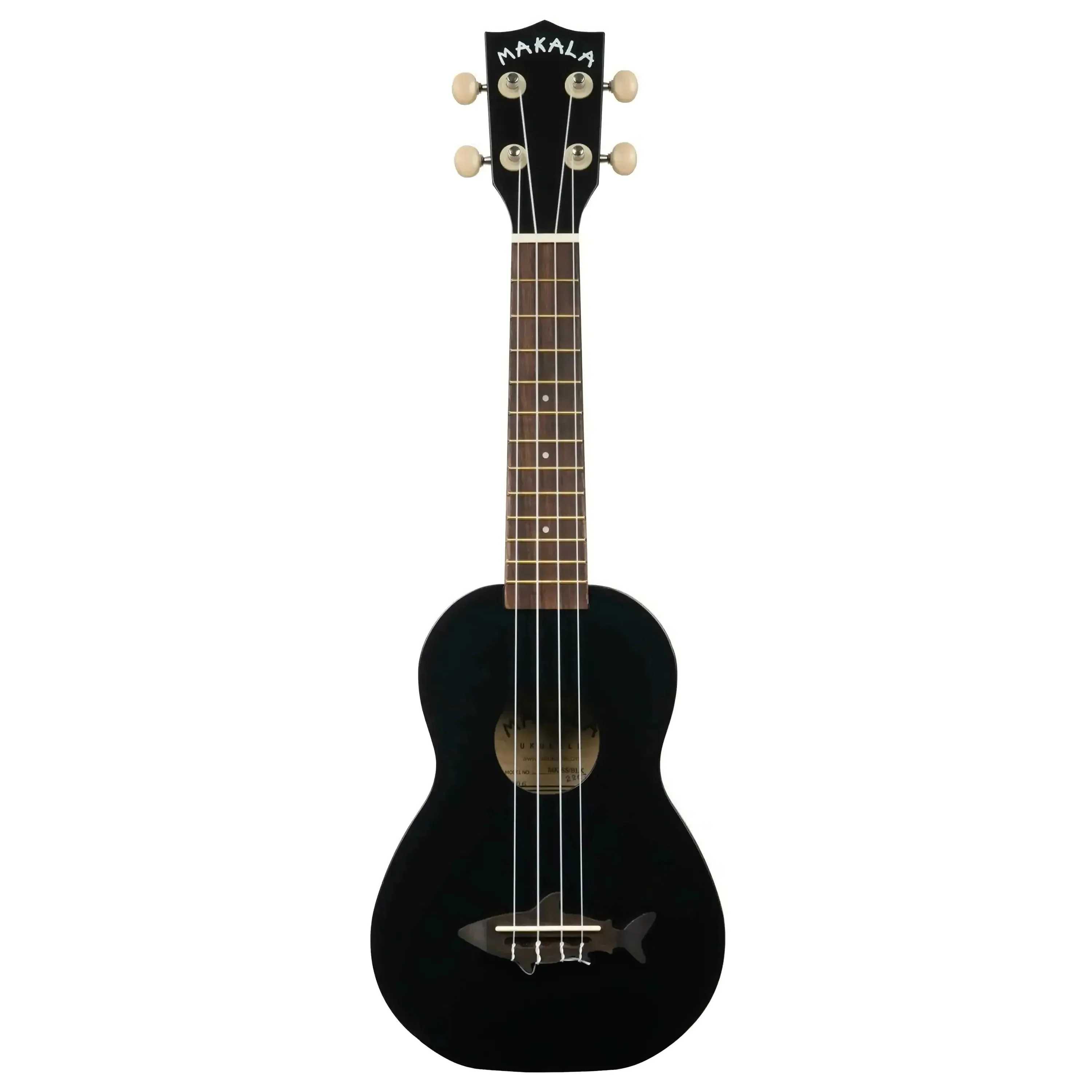 Makala MK-SS/BLK Blacktip Shark Soprano Ukulele - Image 3