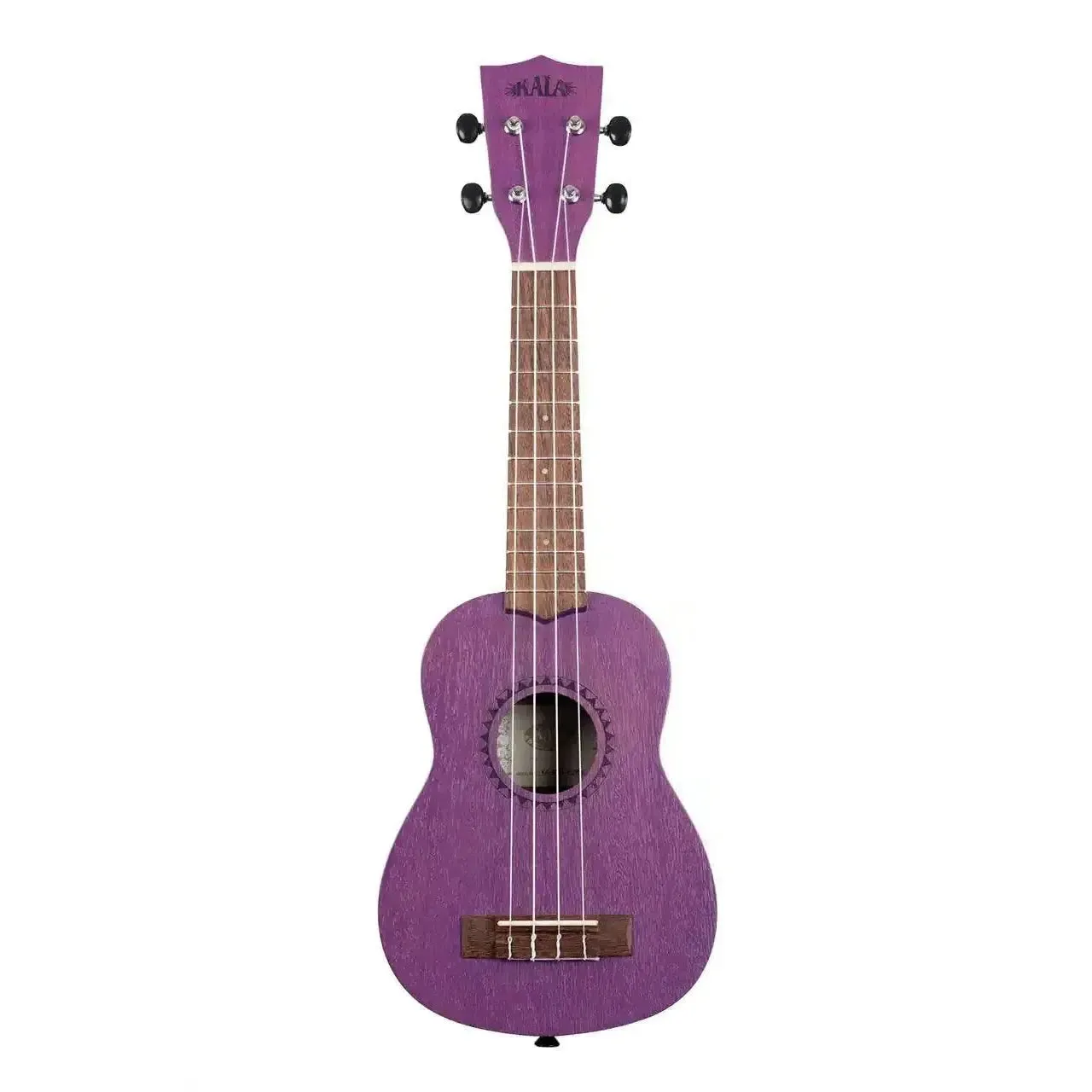 Kala MRT-PUR-S Royal Purple Watercolor Meranti Soprano Ukulele - Image 3