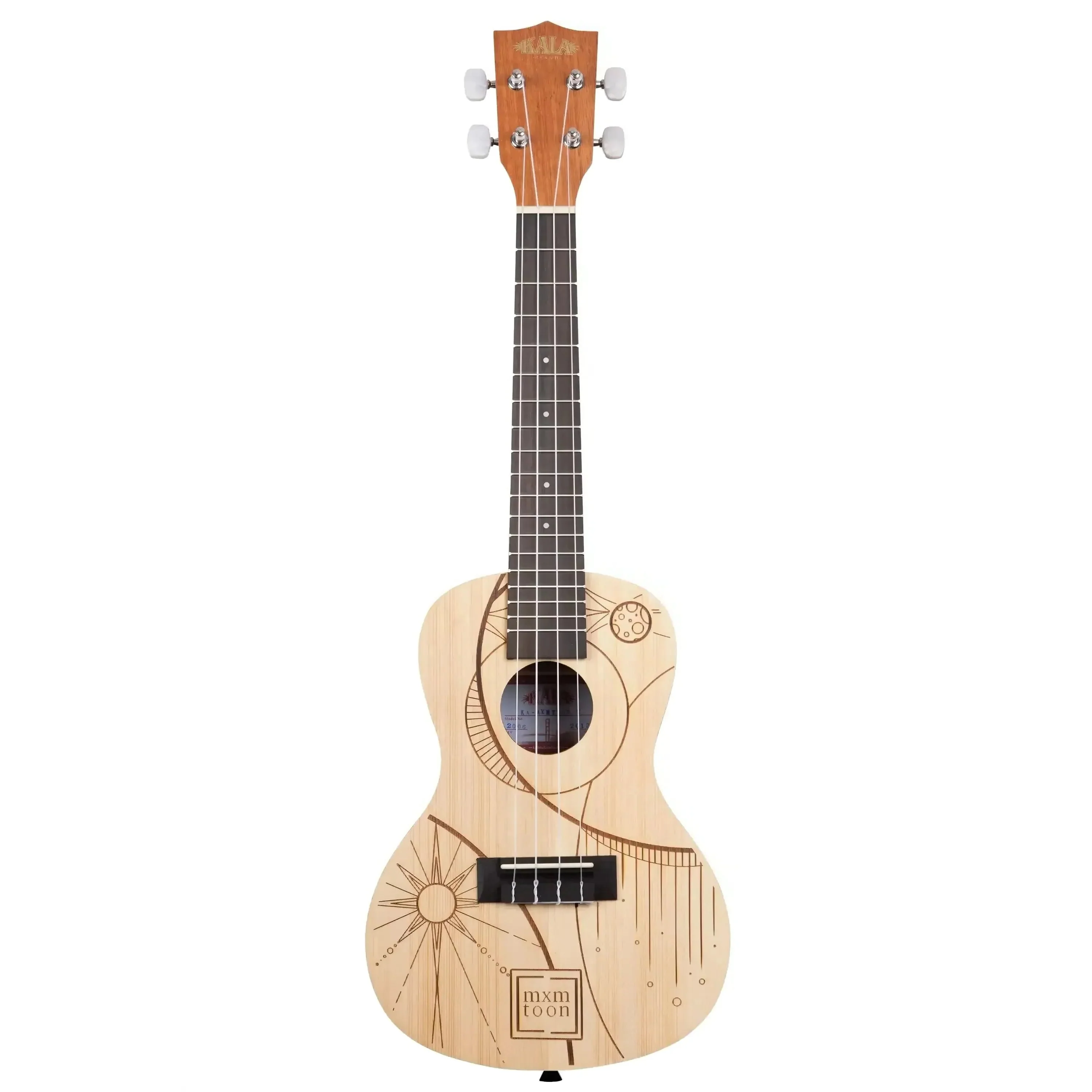 Kala MXMTOON-C Spruce Top mxmtoon Signature Concert Ukulele - Image 3