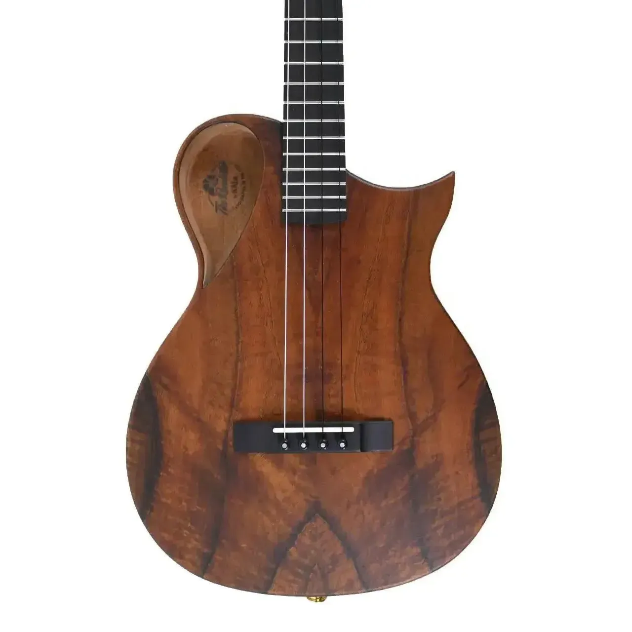 Kala NS-KOA-B Revelator Nautilus Hawaiian Koa Baritone Ukulele w/ Pickup