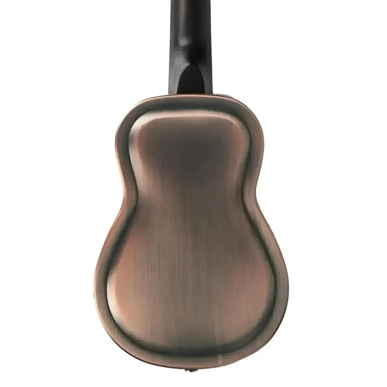 Kala RES-BCR-T-E Resonator Brushed Copper Tenor Ukulele w/ Pickup - Image 2