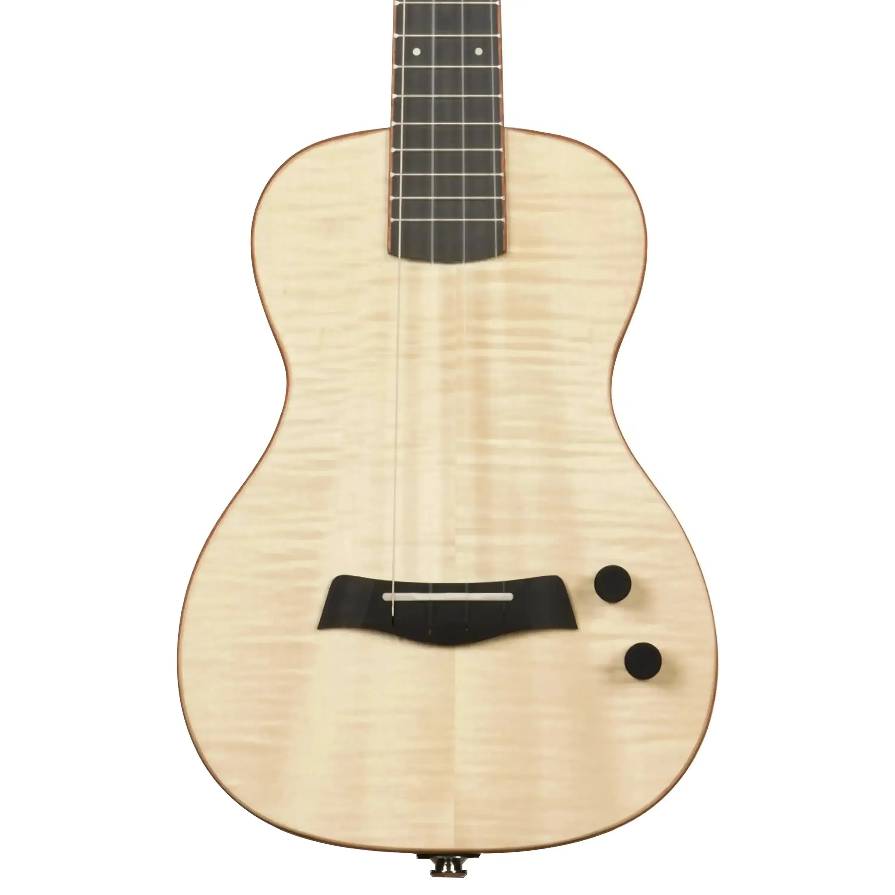 Kala SB-MAP-T Solid Body Flame Maple Electric Tenor Ukulele
