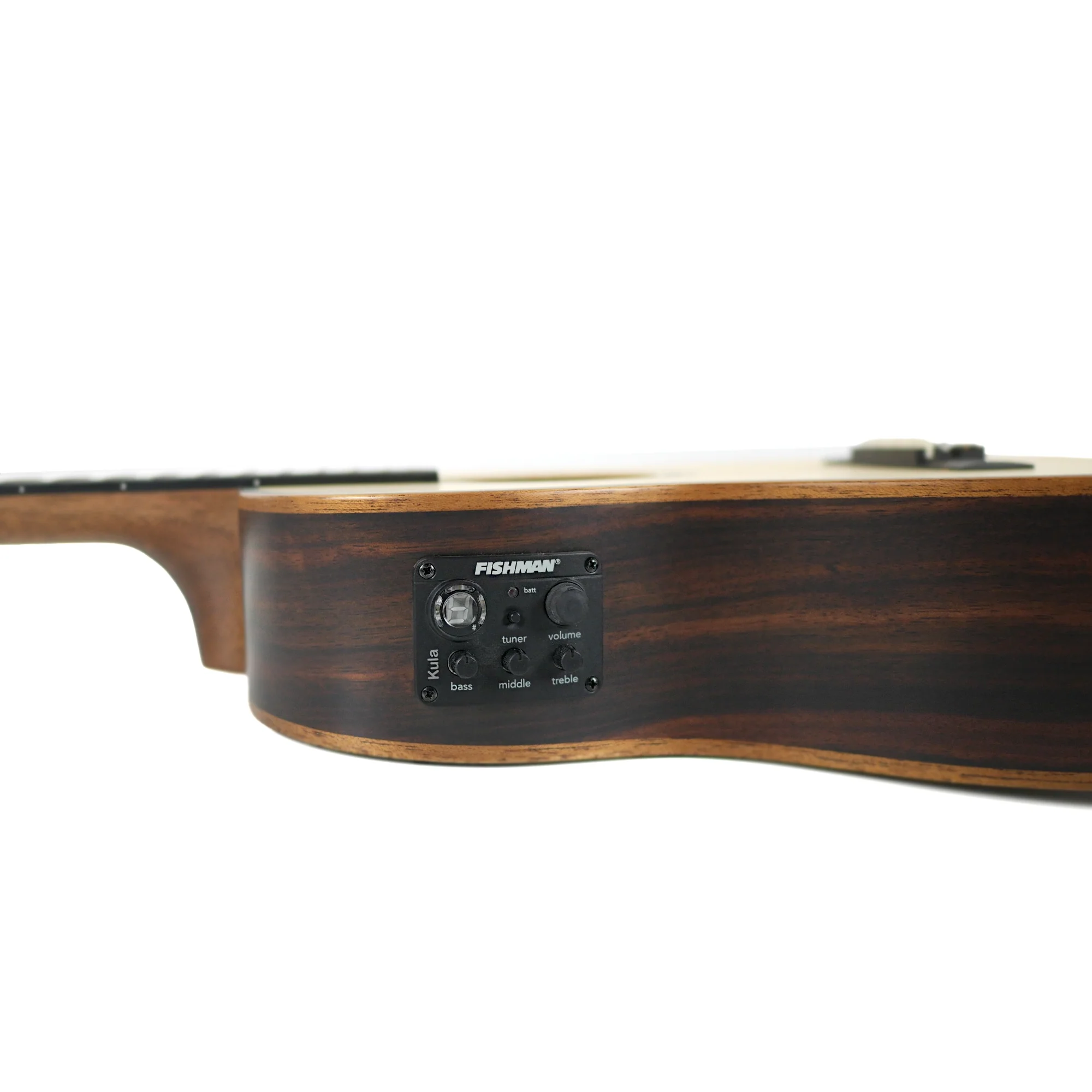 Kala SSEBY-B-CE Solid Spruce Top Baritone Ukulele w/ Pickup - Image 4