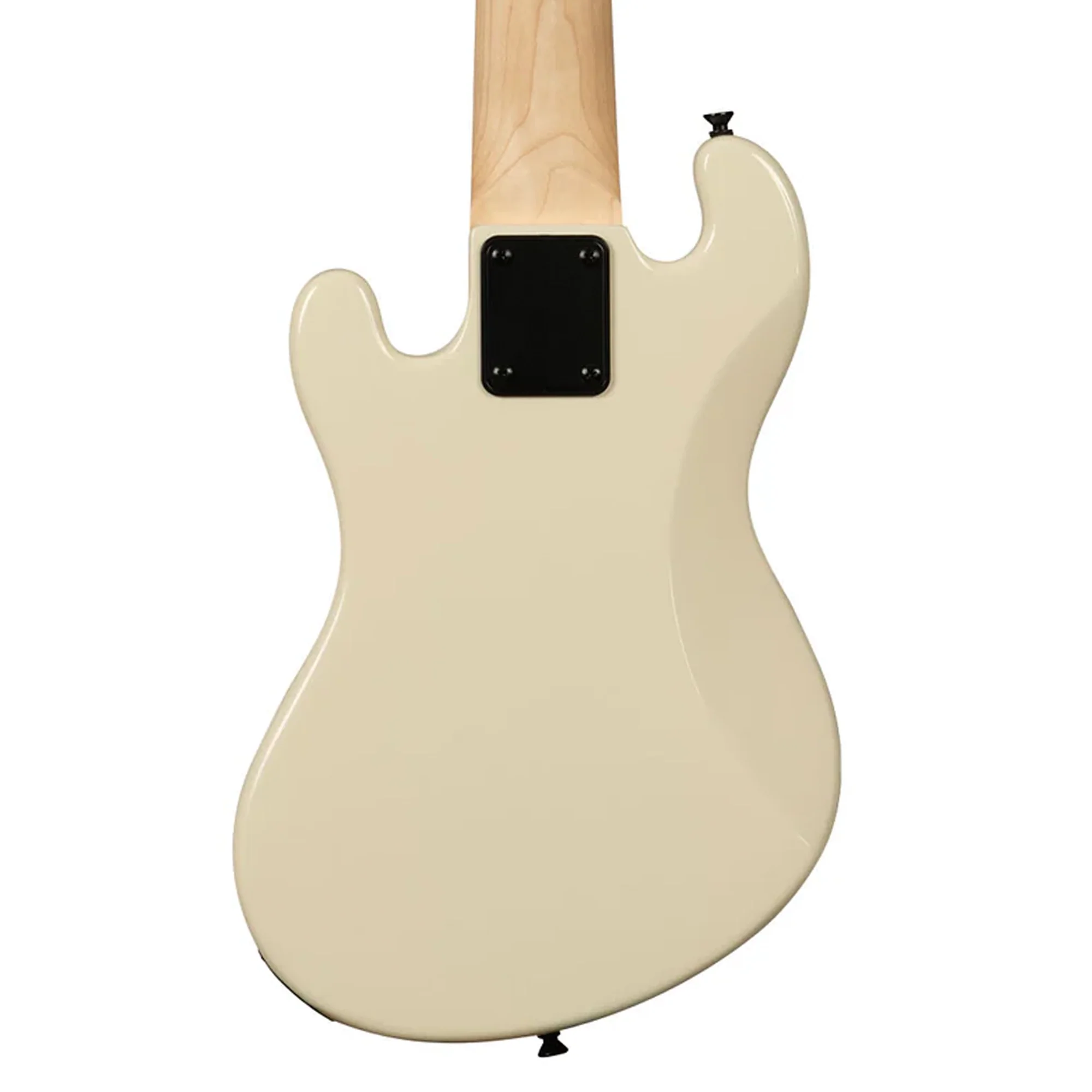 Kala UBASS-SB5-CR-FL Sweet Cream Solid Body 5-String Fretless U•BASS - Image 2