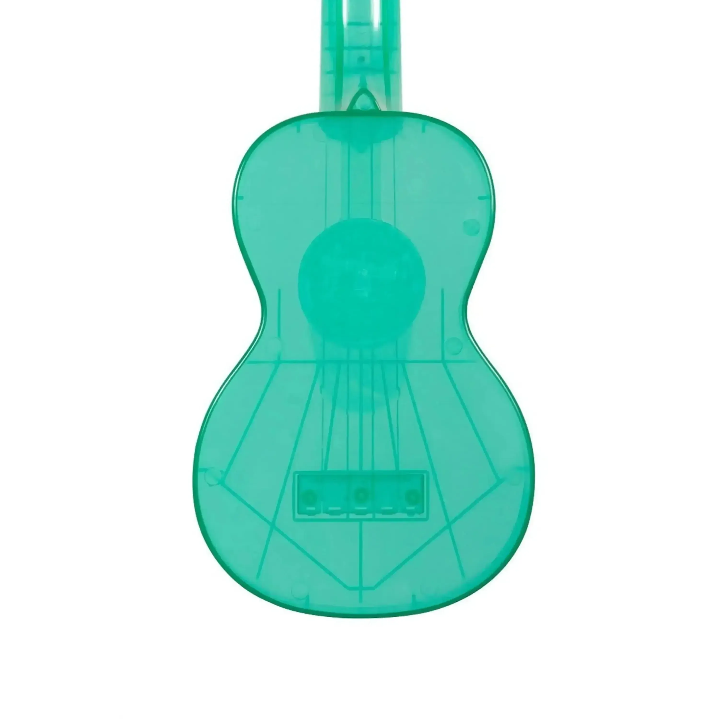 Kala SWF-BL Waterman Fluorescent Blue Raspberry Soprano Ukulele - Image 2