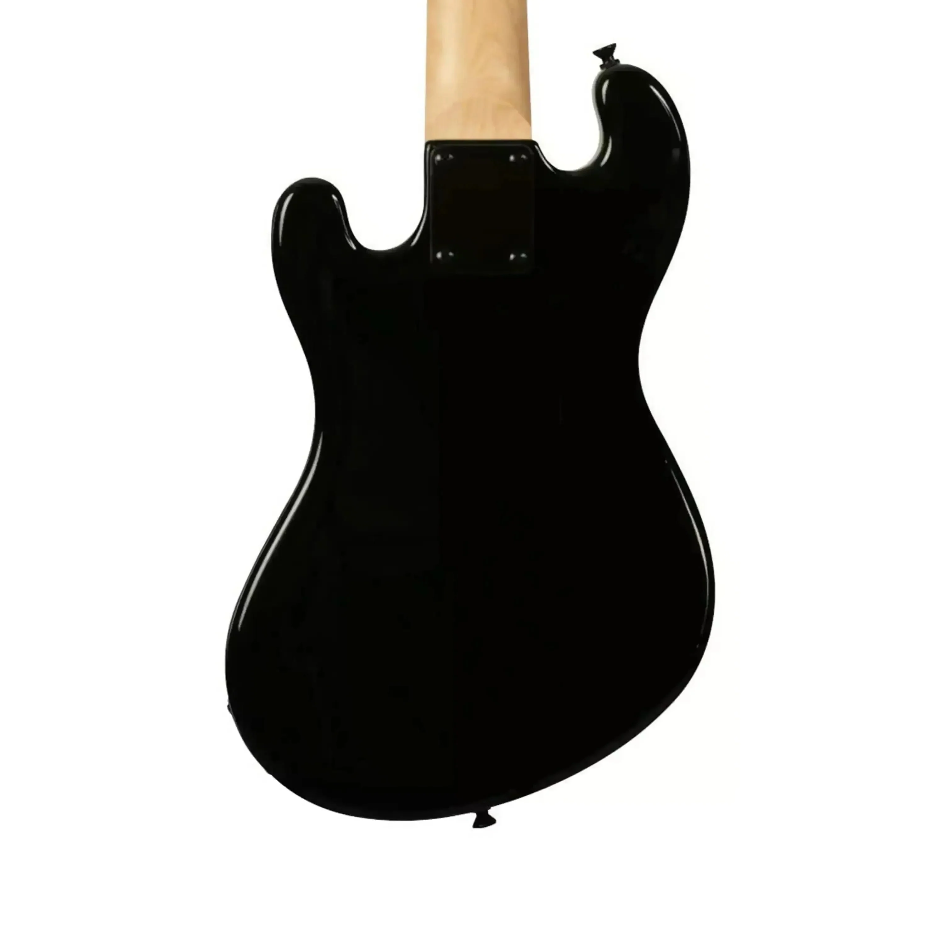 Kala UBASS-SB-BK-FL Jet Black Solid Body Fretless U•BASS - Image 2
