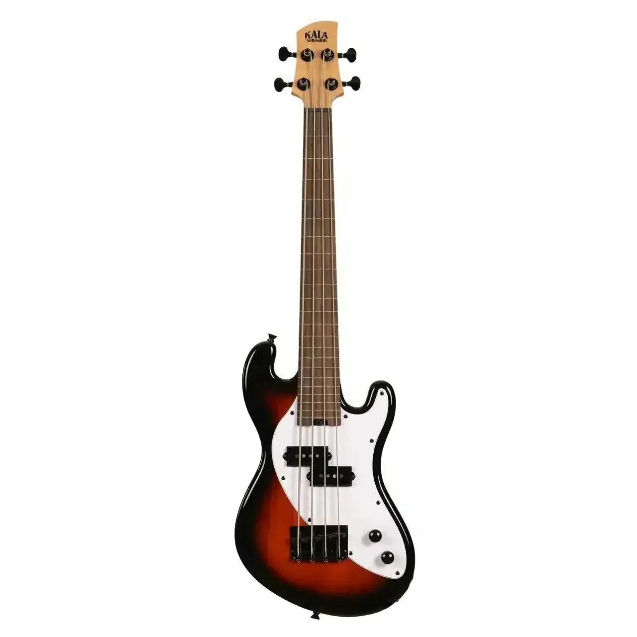 Kala UBASS-SB-TB-FL Sunburst Fretless Solid Body U•BASS - Image 3