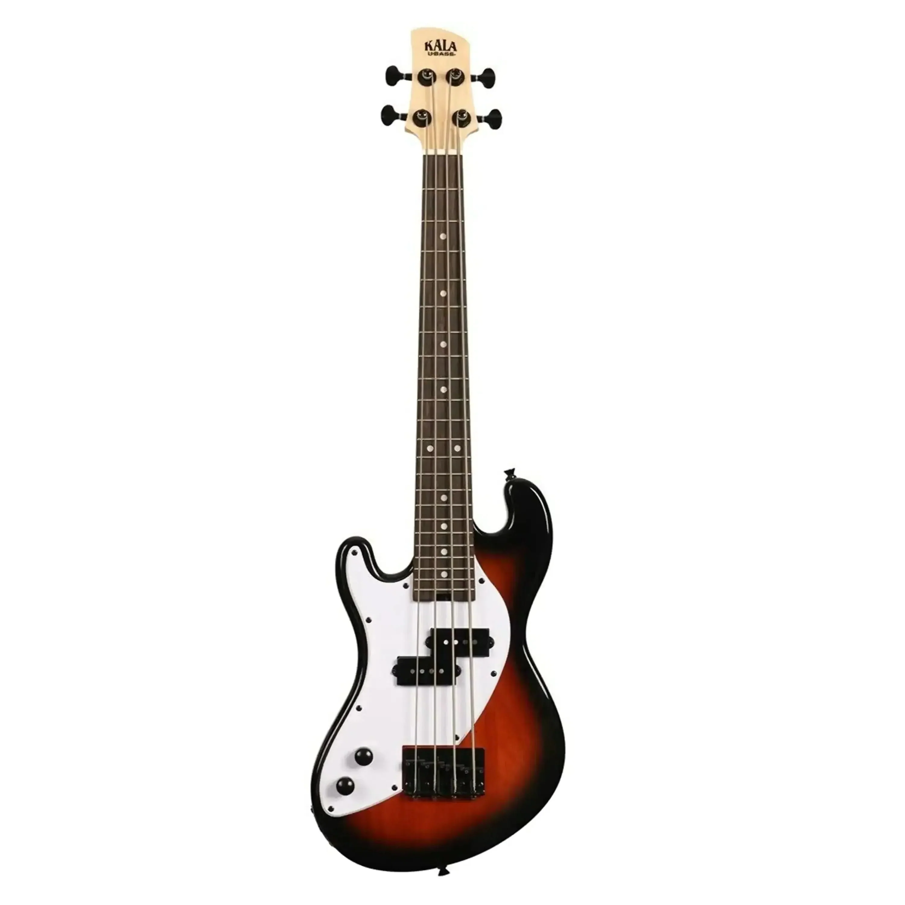 Kala UBASS-SB-TB-FS-L Tobacco Burst Solid Body Fretted Left-Handed U•BASS - Image 3