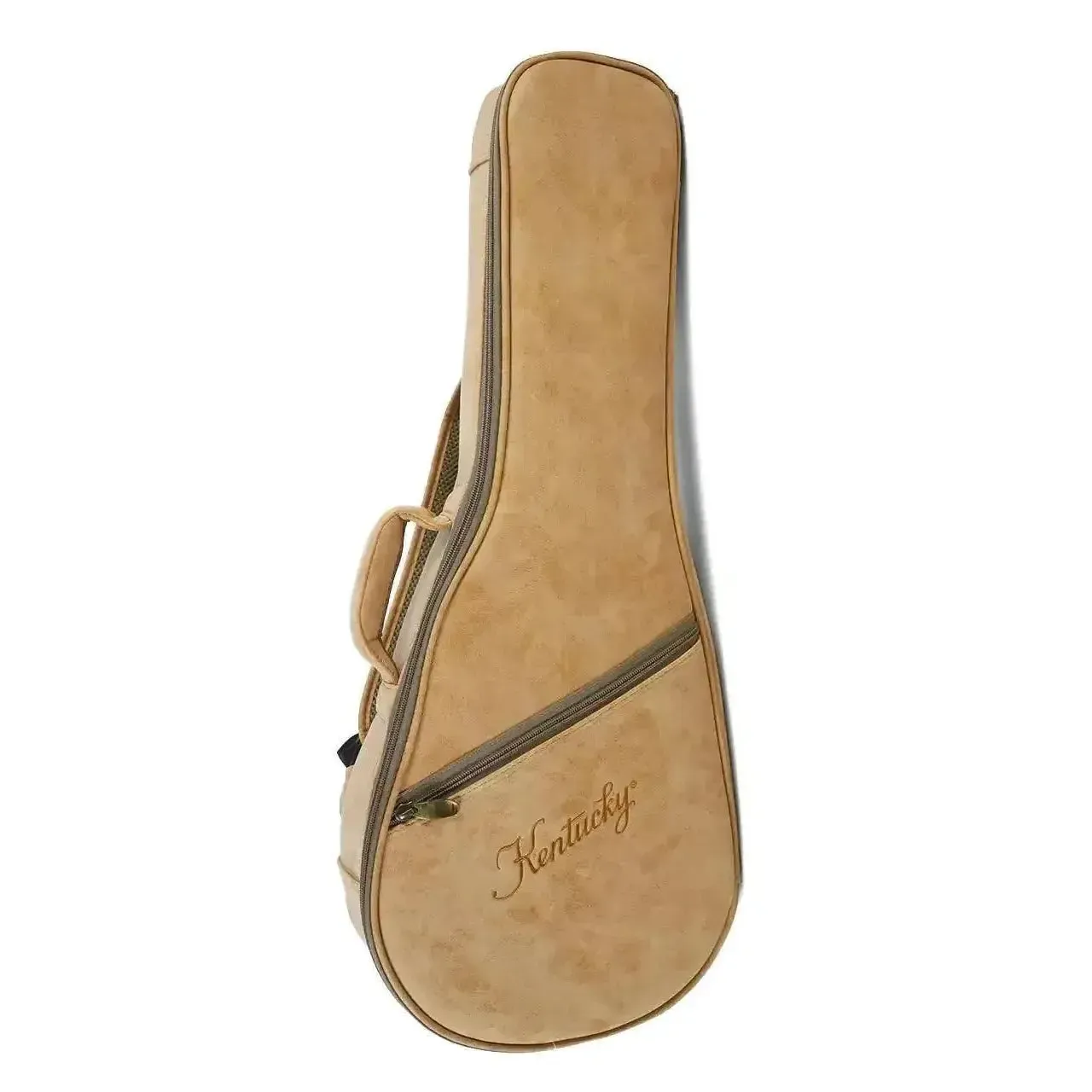 Kentucky KM-276 Deluxe Oval Hole Transparent Brown A-Model Mandolin - Image 5