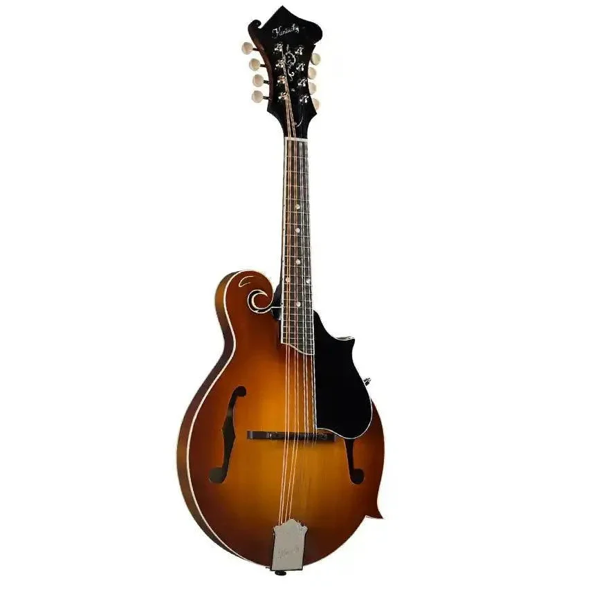 Kentucky KM-755 Amberburst Deluxe F-Model Mandolin - Image 3
