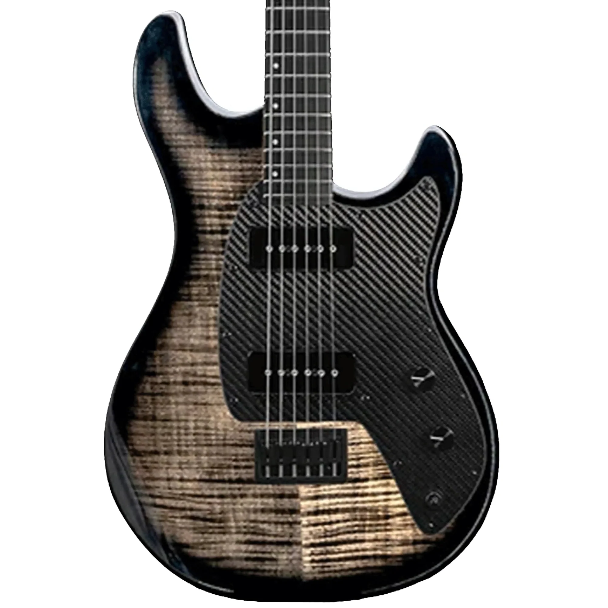 Klōs Artemis Baritone Custom Electric Guitar with Klos P-90S Pickup - Black