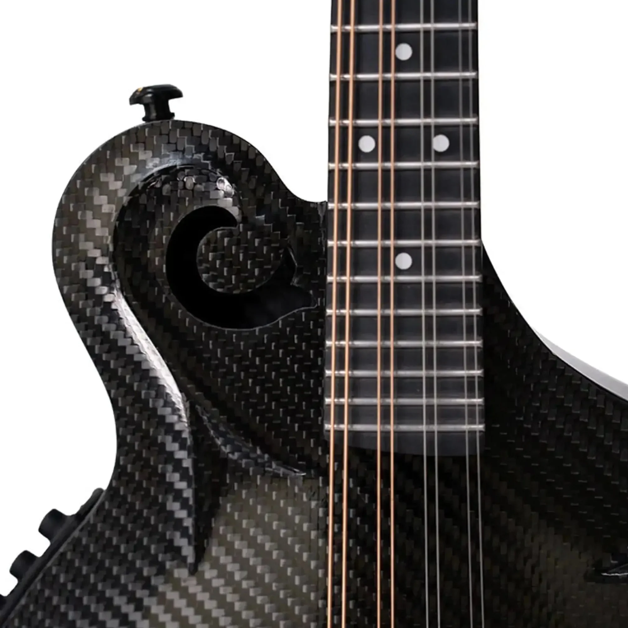 Klōs Carbon Timber F-Style Acoustic-Electric Mandolin Klos Pickup - PRE-ORDER - Only 1 Available - FREE Carbon Fiber Case - Image 3