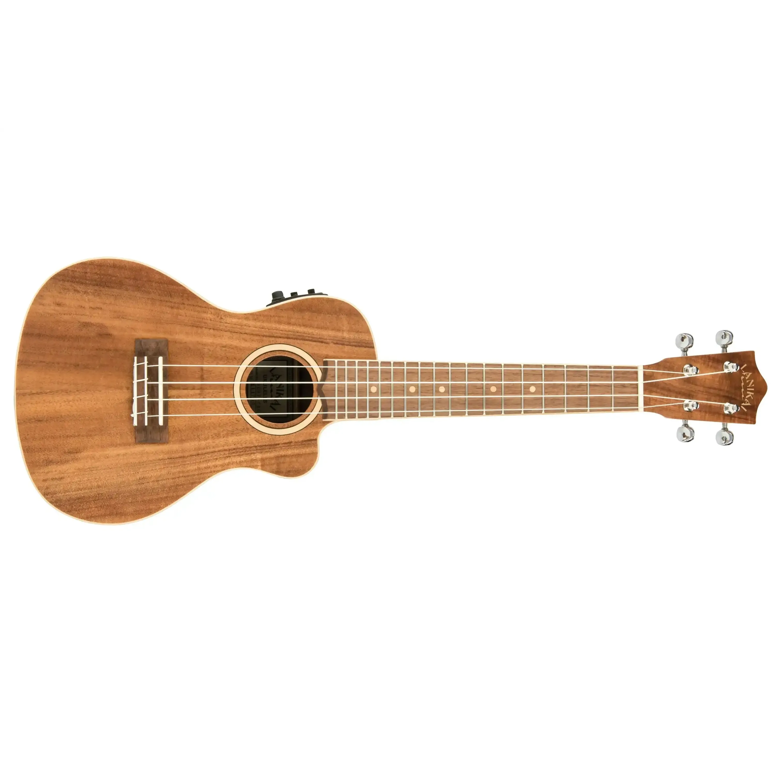 Lanikai ACST-CEC Solid Acacia Top Concert Ukulele w/ Pickup - Image 3