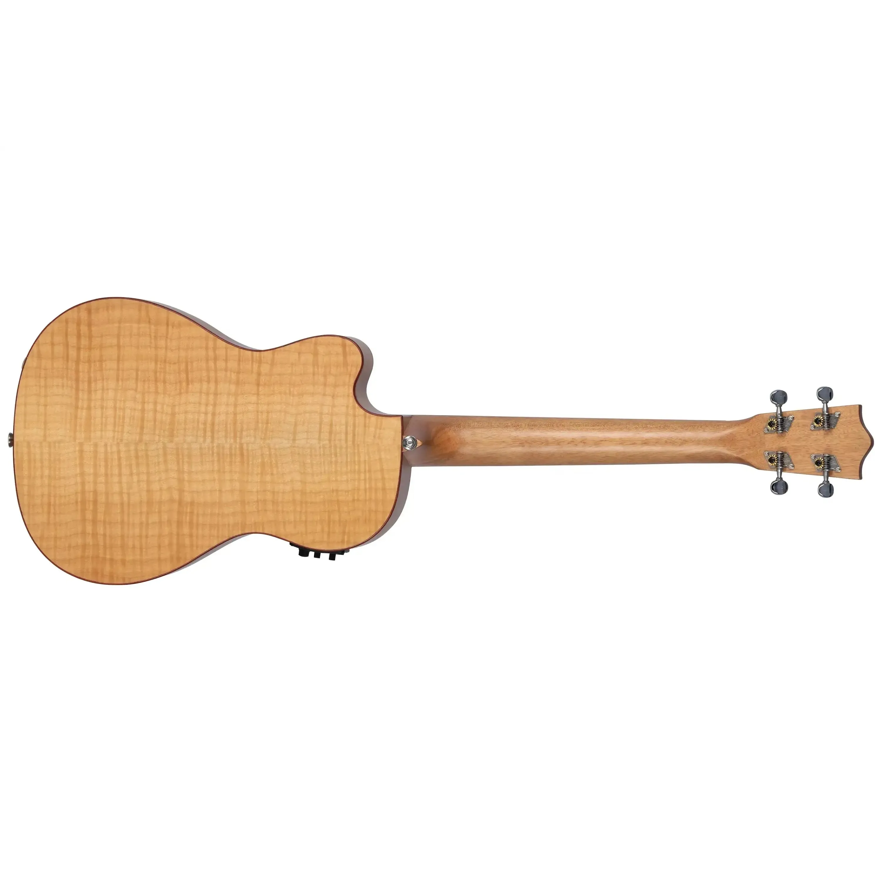 Lanikai FM-CEB Flame Maple Baritone Ukulele with Pickup - Image 4