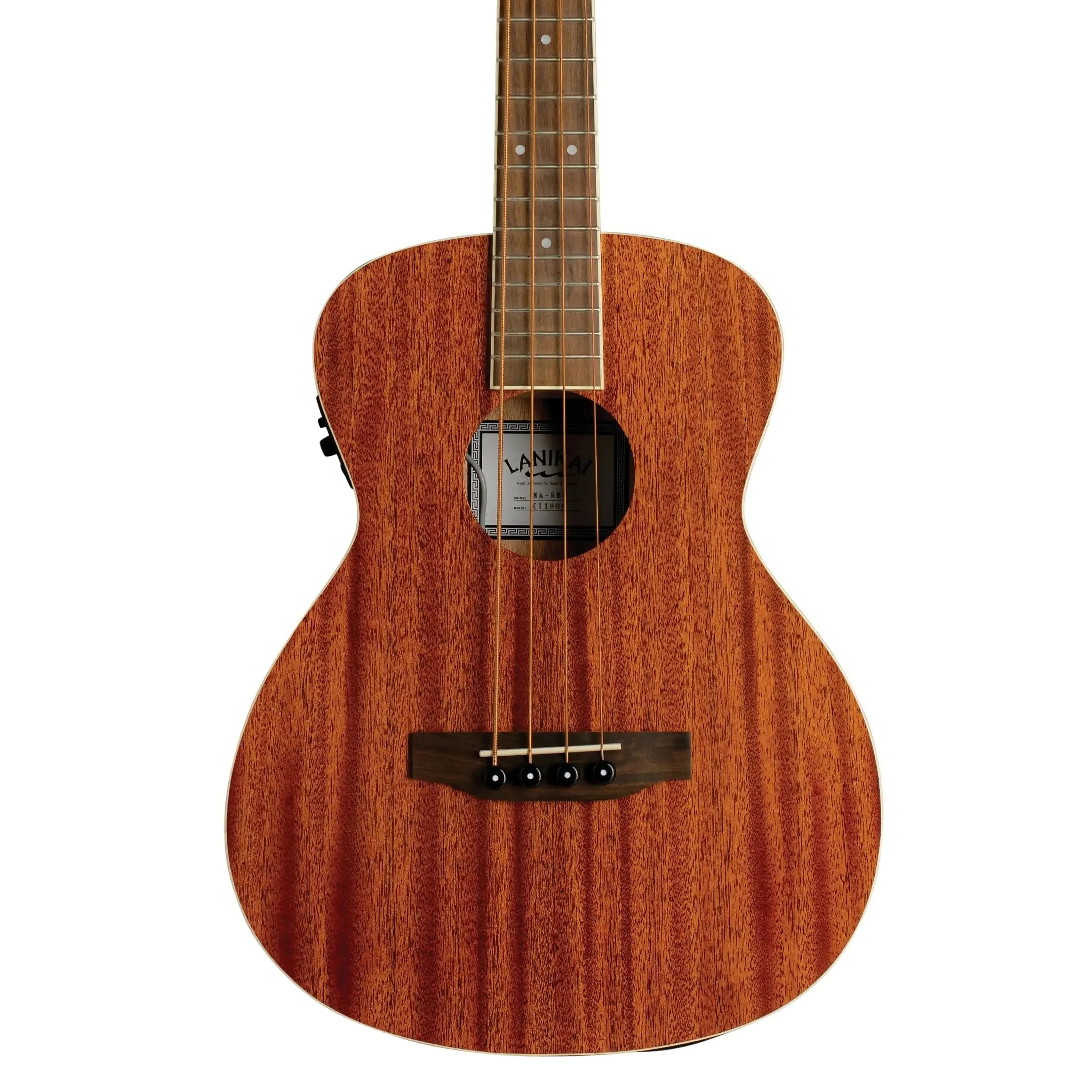 Lanikai MA-EBU Mahogany Bass Acoustic-Electric Ukulele