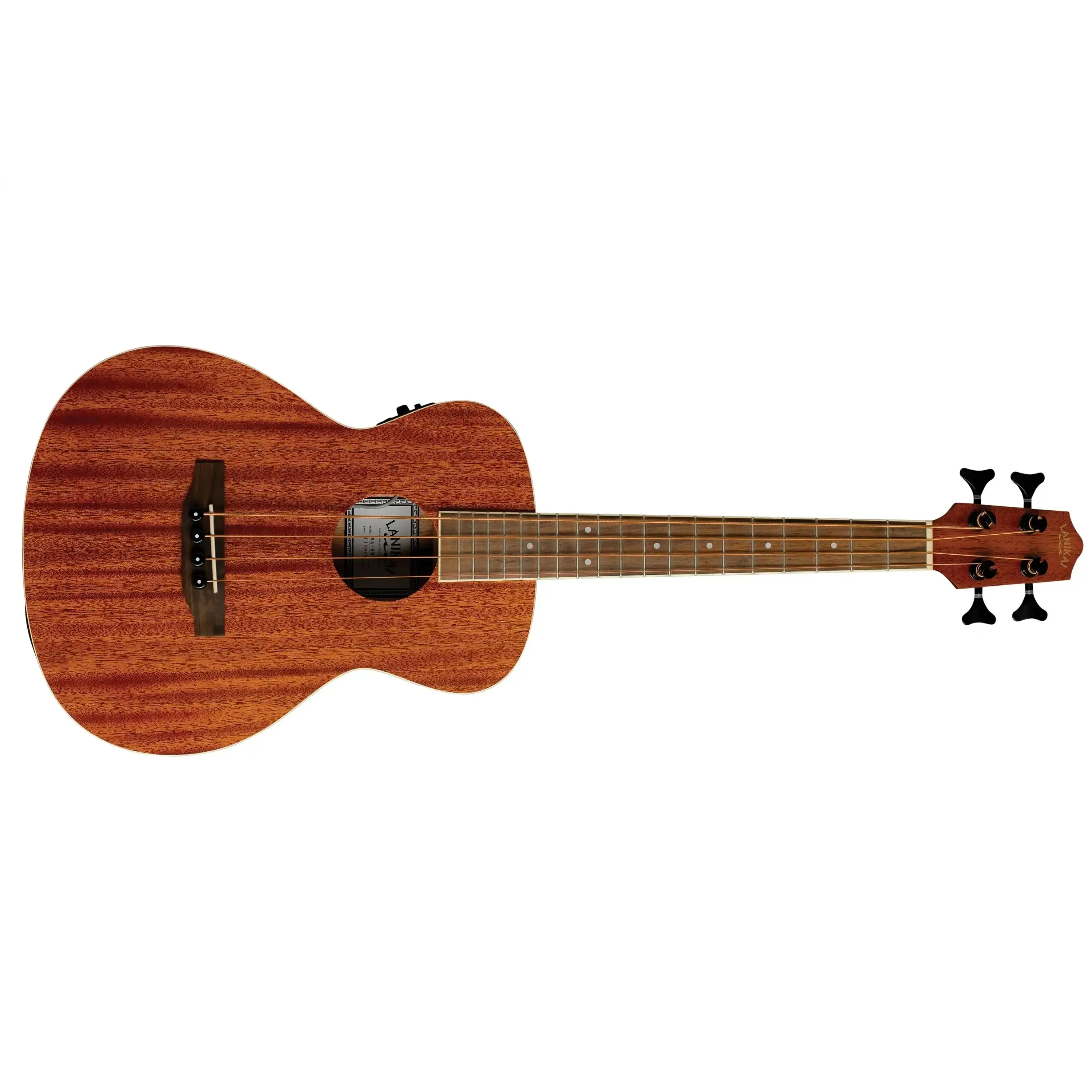 Lanikai MA-EBU Mahogany Bass Acoustic-Electric Ukulele - Image 3