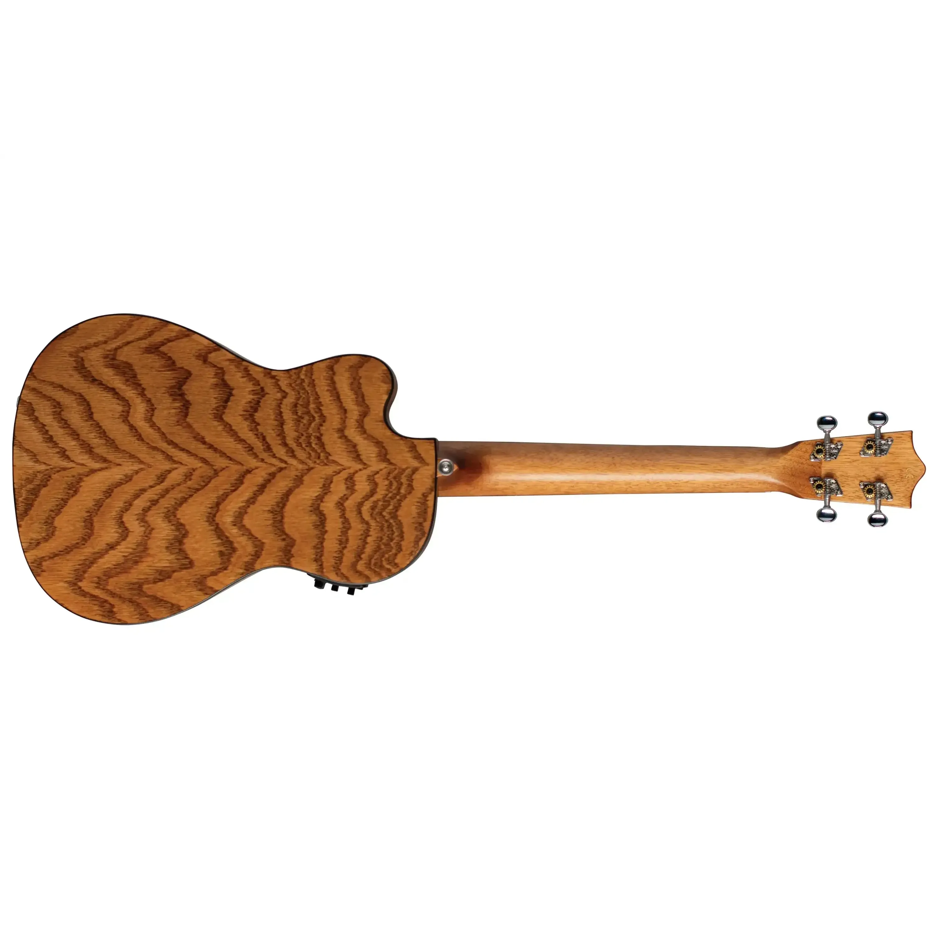 Lanikai OA-CEB Oak Baritone Ukulele with Pickup - Image 4