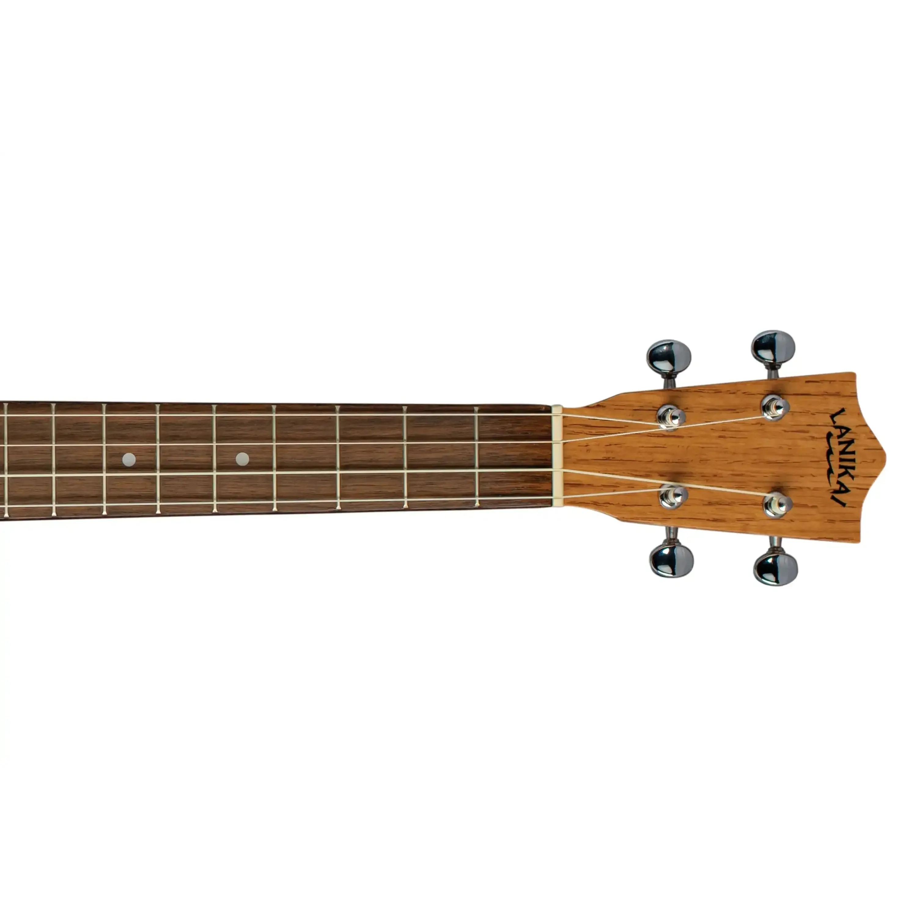 Lanikai OA-CEB Oak Baritone Ukulele with Pickup - Image 5
