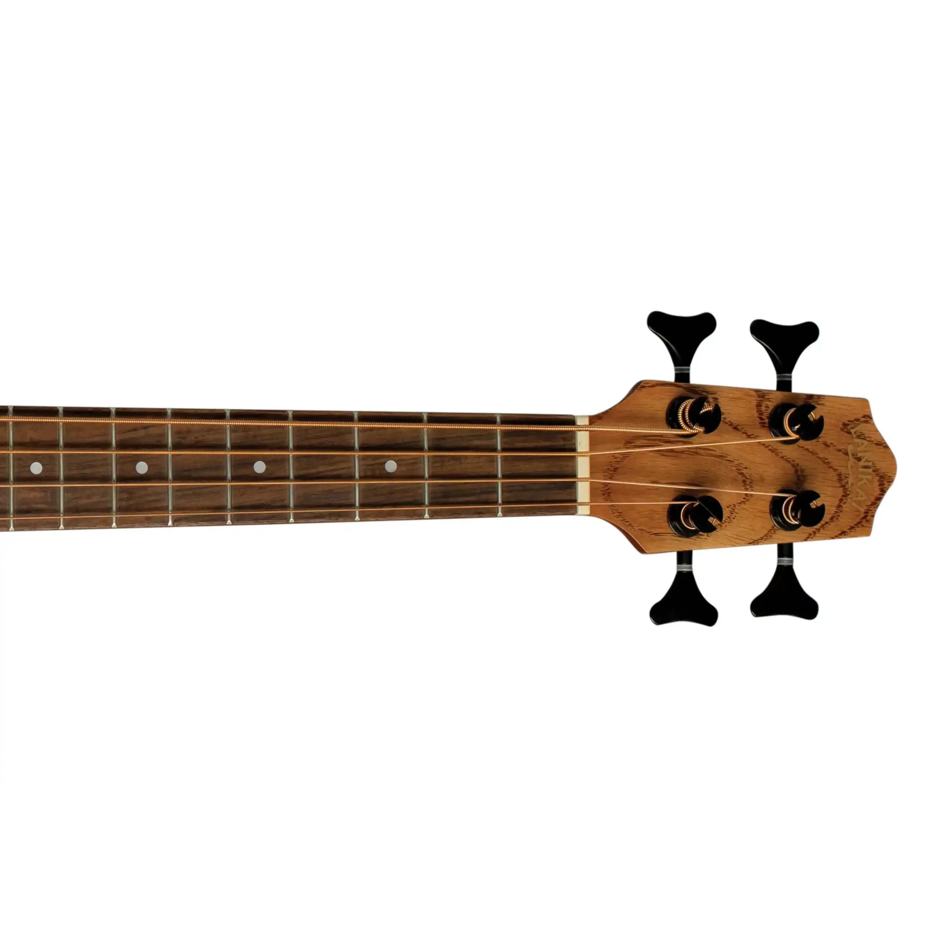 Lanikai OA-EBU Oak Acoustic-Electric Ukulele Bass - Image 5