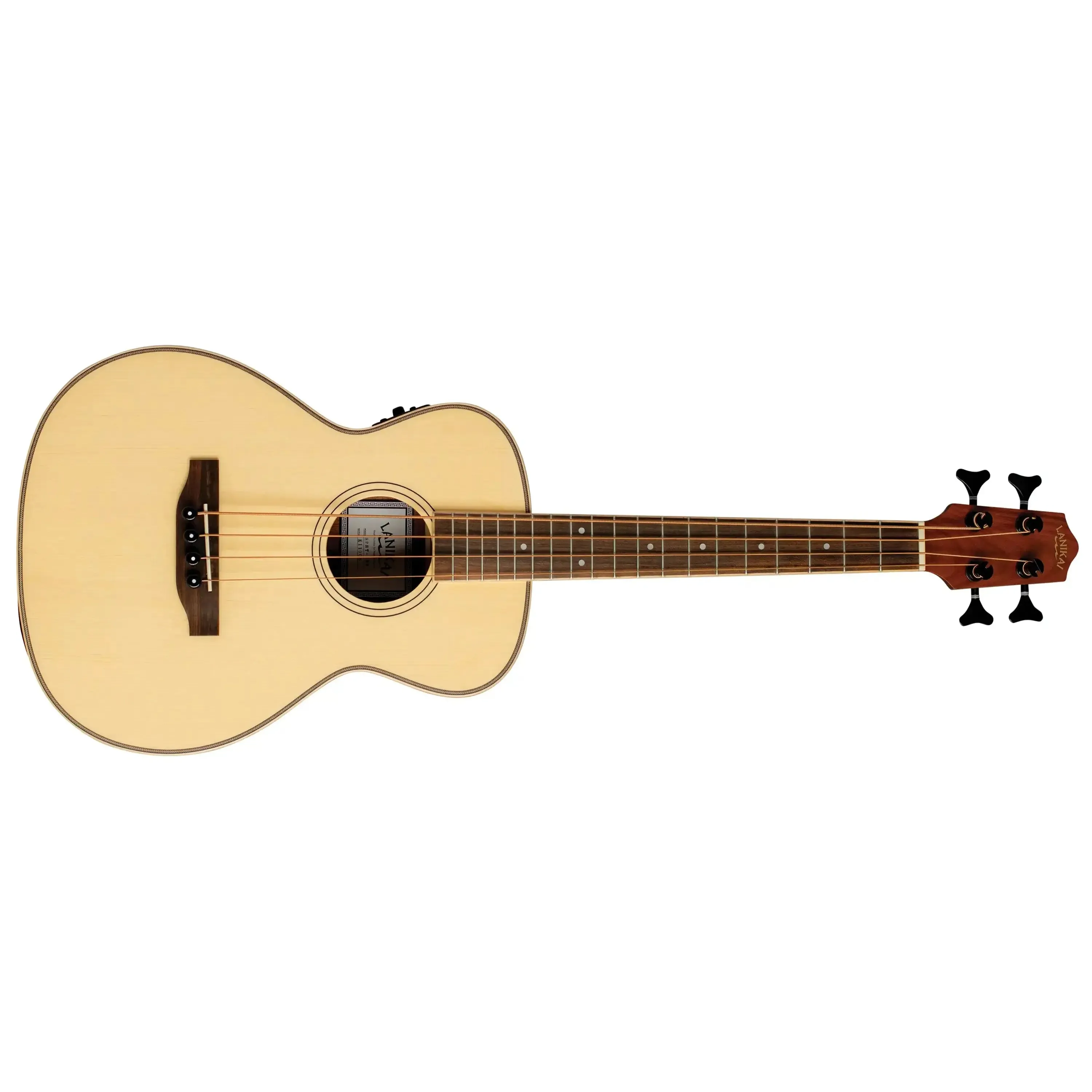 Lanikai SPST-EBU Spruce Top Bass Acoustic-Electric Ukulele - Image 3