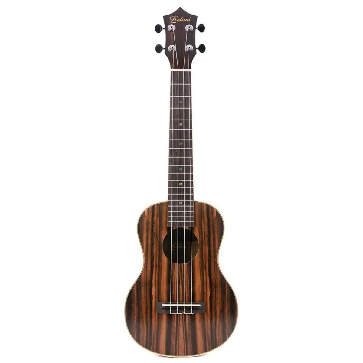 Leolani T24G Macassar Ebony Tenor Ukulele - Open Box - Image 4