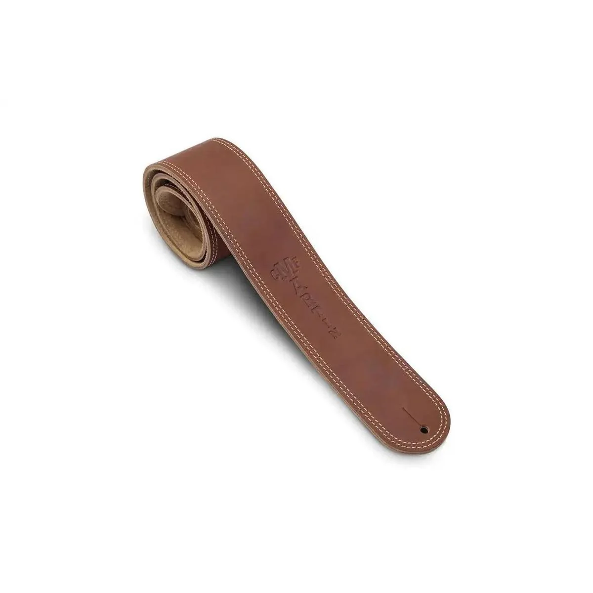 Martin Brown Ball Glove Leather Guitar Strap