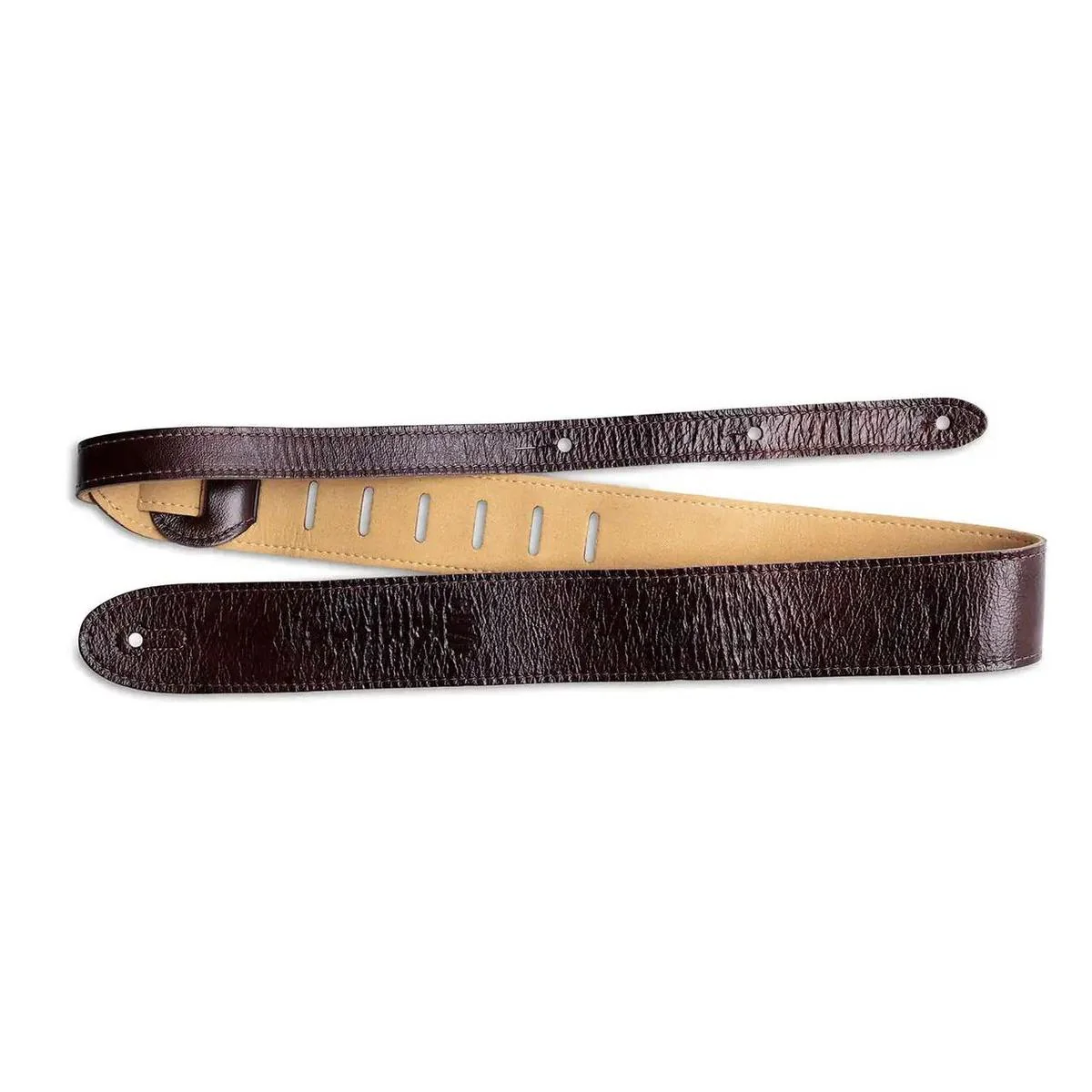 Martin Brown Top-Grain Italian Leather Guitar Strap