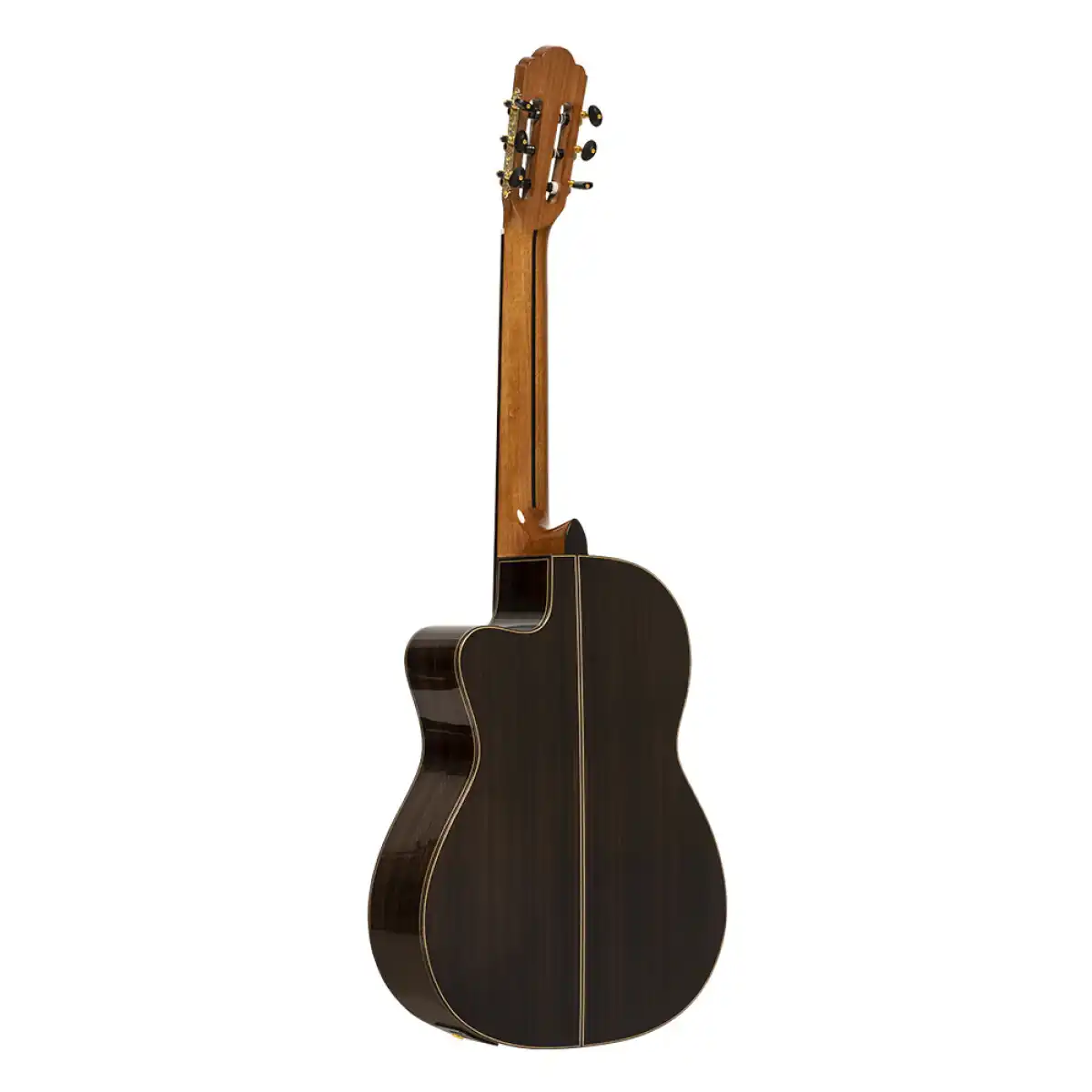 Mazuelo SR-CE Solid Spruce Top Classical Guitar w/ Pickup - Image 3