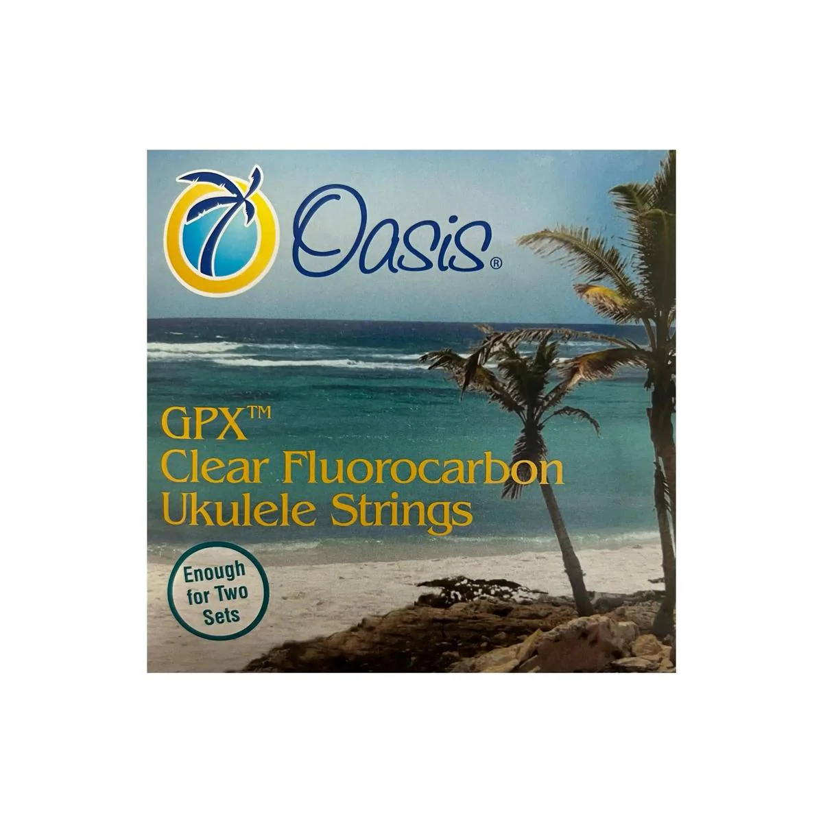 Oasis GPX Clear Fluorocarbon Tenor Ukulele String - Unwound Low G Single String