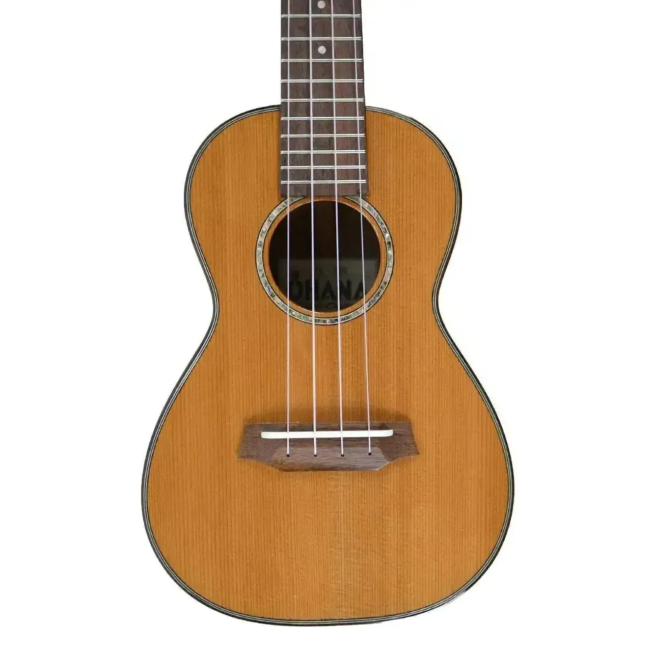 Ohana CK-260G Solid Cedar & Acacia Concert Ukulele