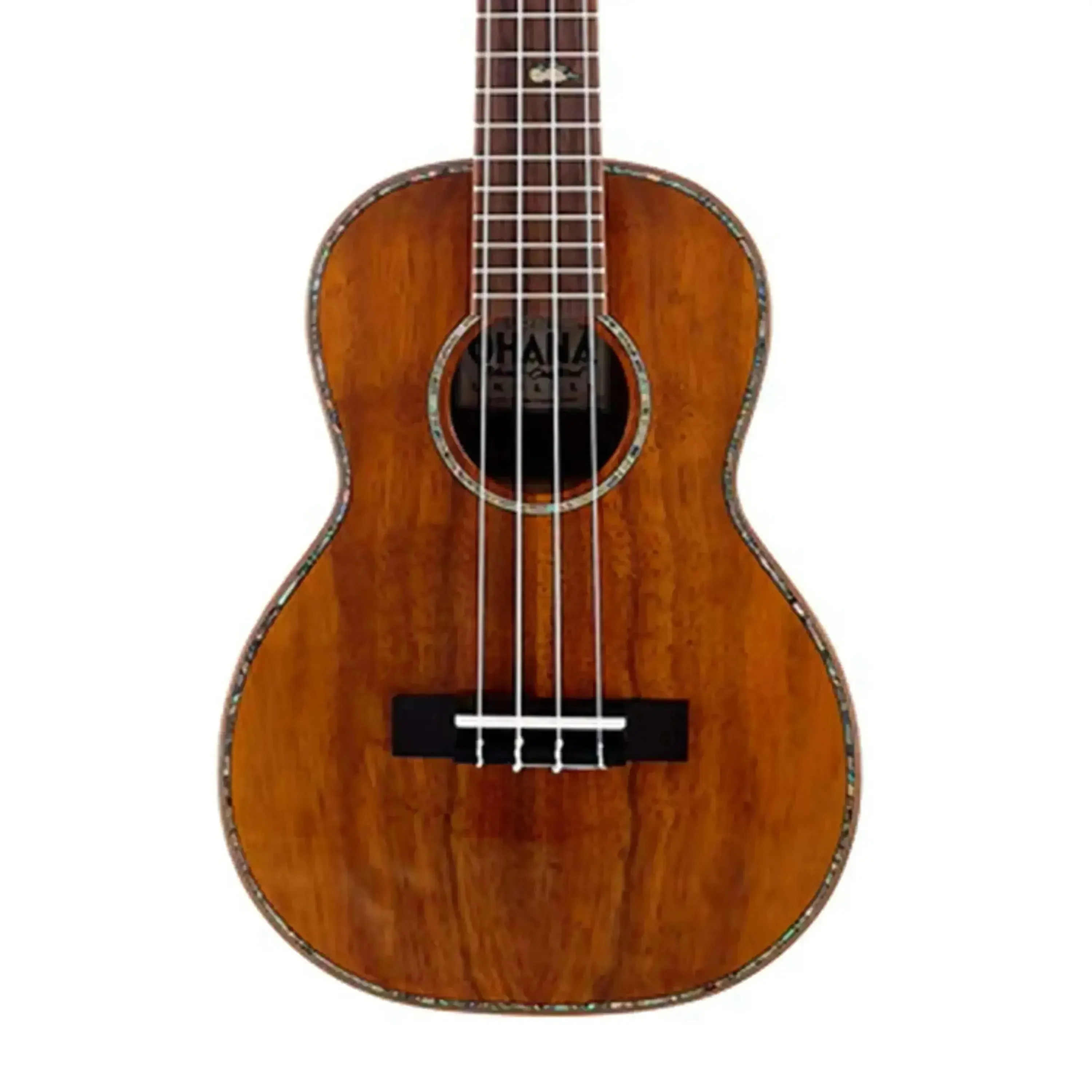 Ohana CK-370G Gloss Solid Koa Concert Ukulele
