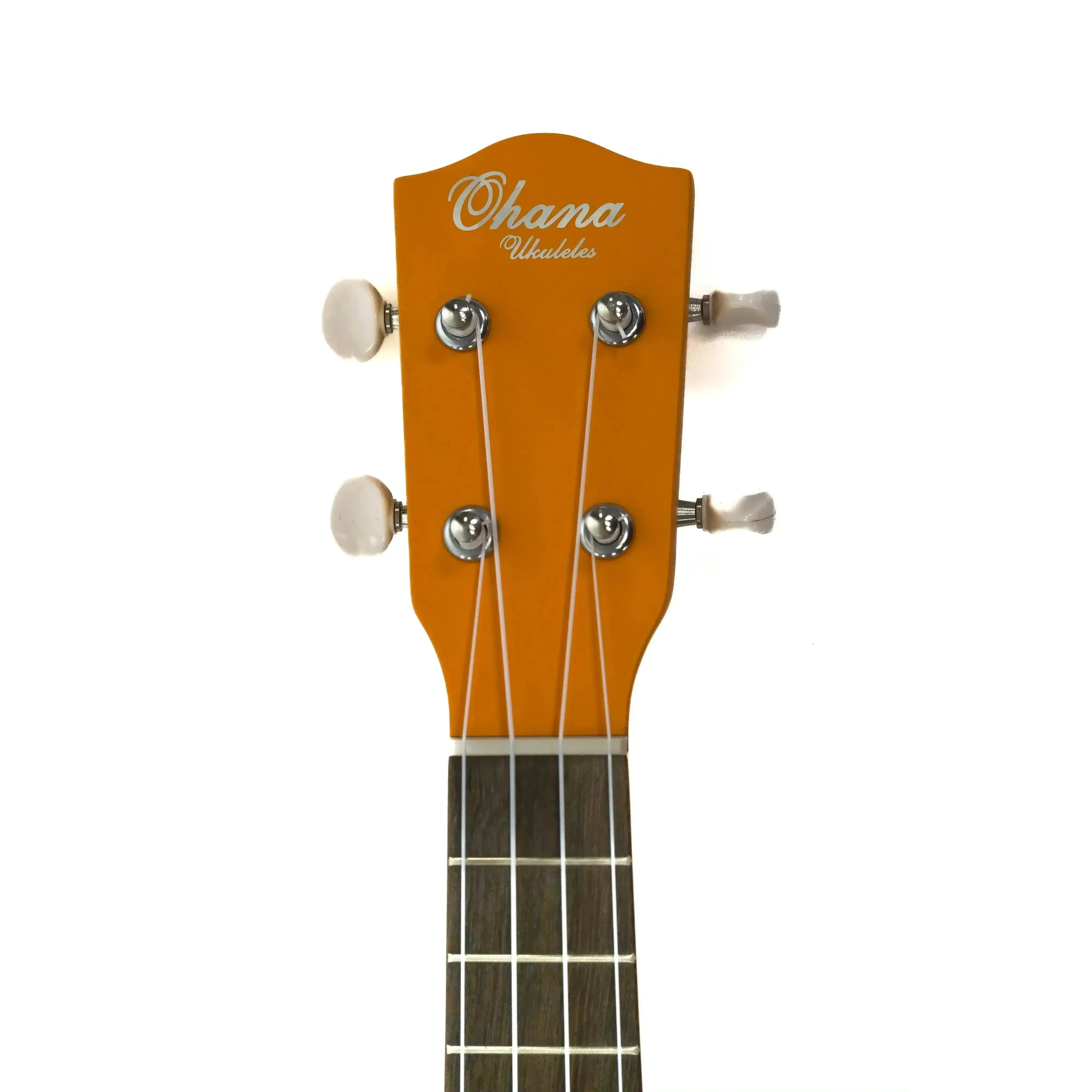 Ohana SK-10-OR Orange Mahogany Soprano Ukulele - Image 5