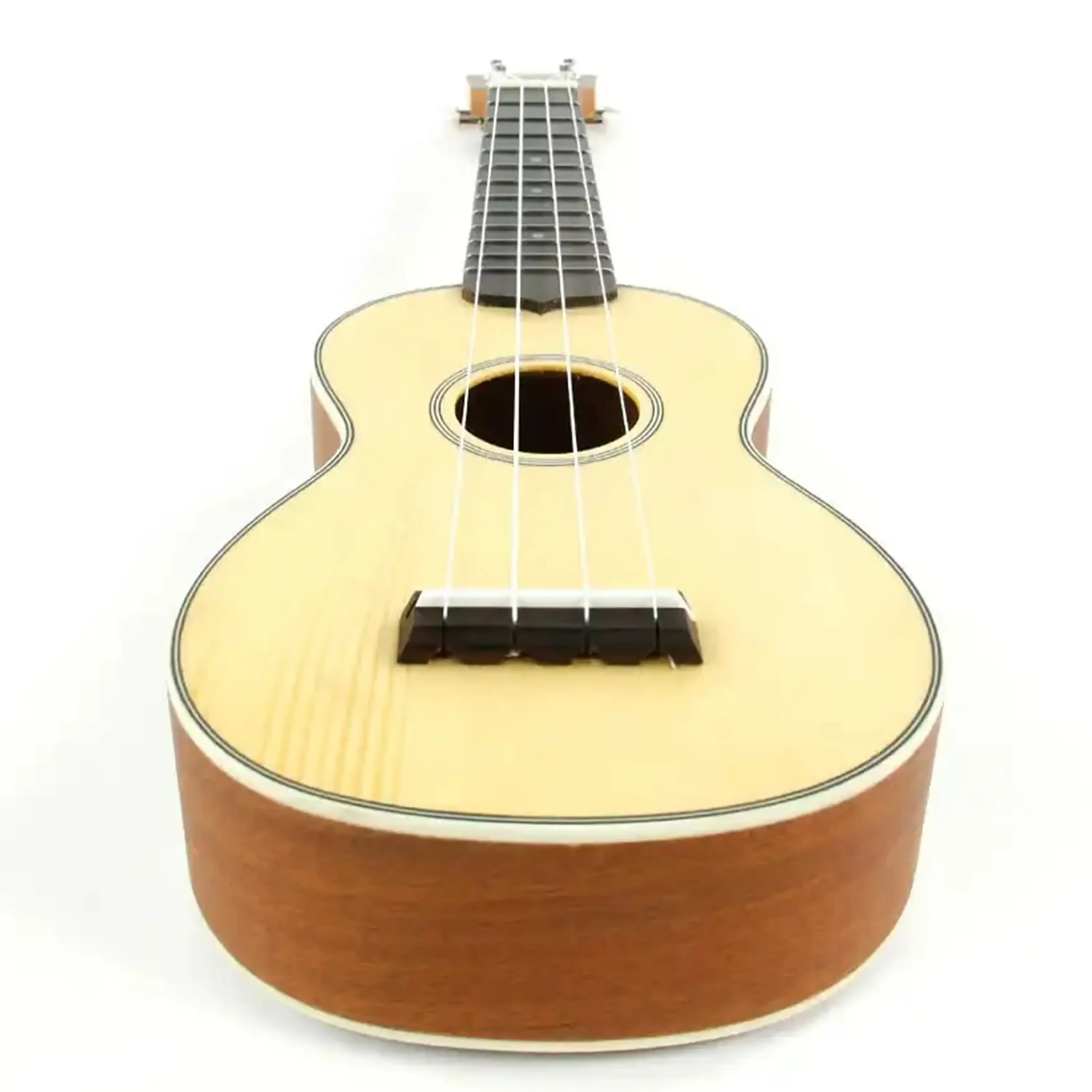 Ohana SK-22 Solid Spruce Top 22 Series Soprano Ukulele - Image 3