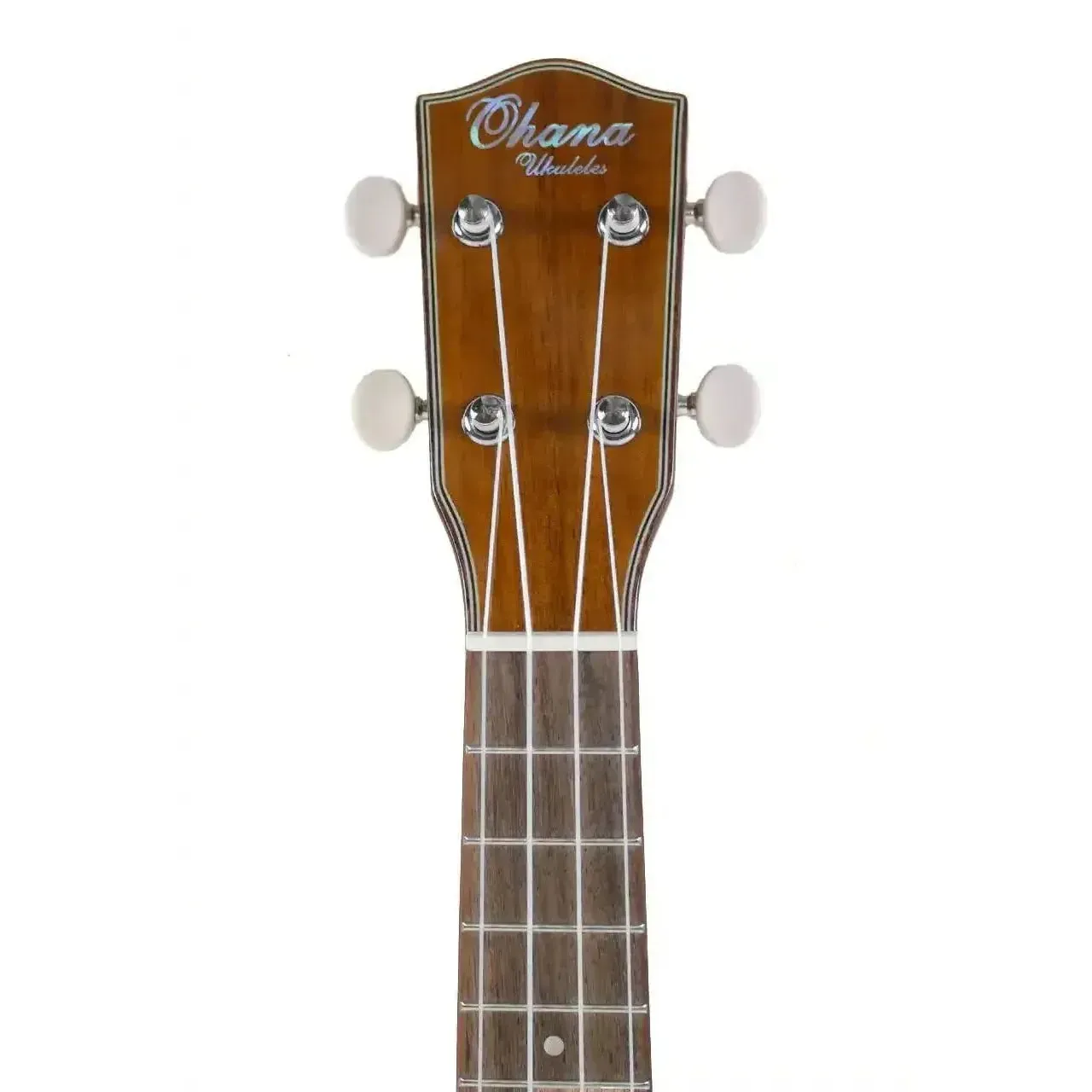 Ohana SK-50G Solid Cedar Top & Rosewood Soprano Ukulele - Image 5