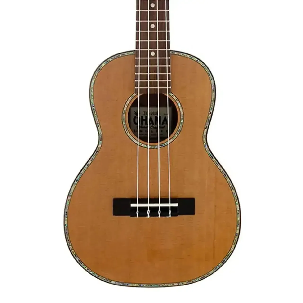 Ohana TK-260G Gloss Solid Cedar Top Tenor Ukulele
