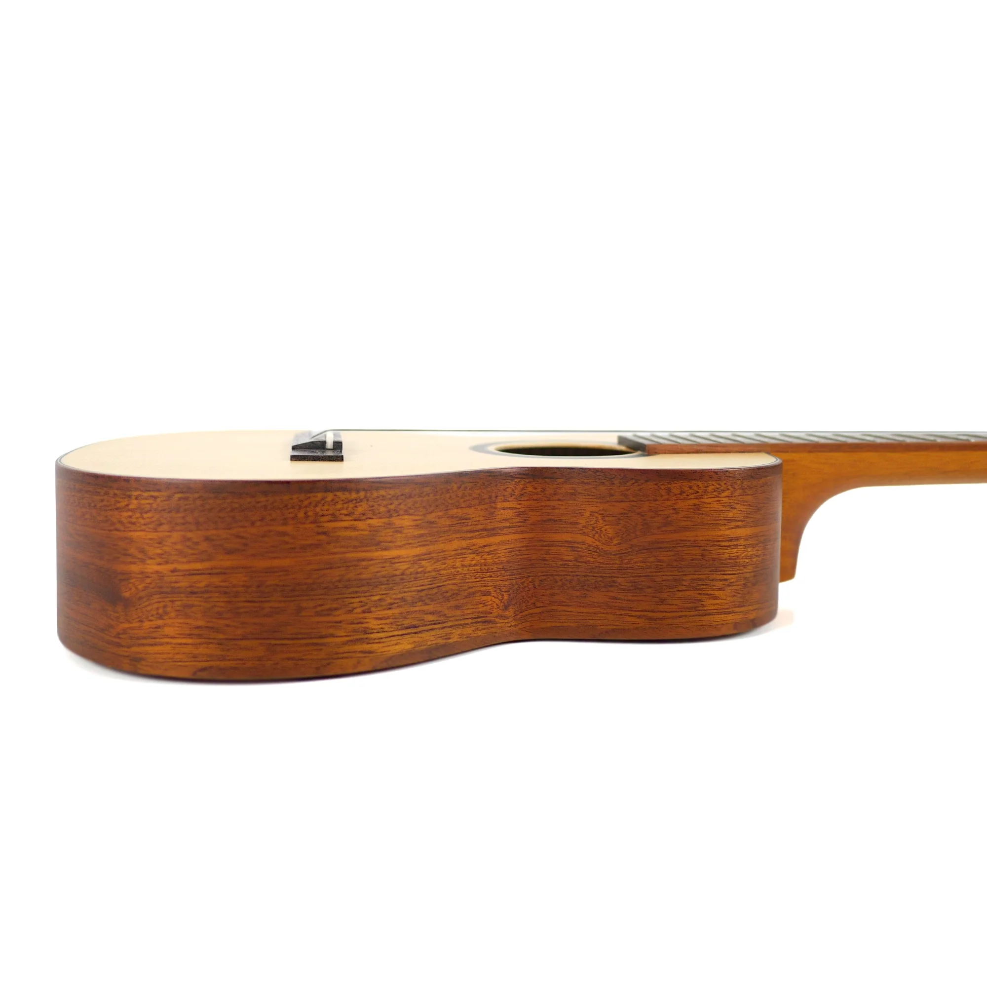 Ohana TK-70-6 Solid Spruce & Mahogany 6-String Tenor Ukulele - Image 3