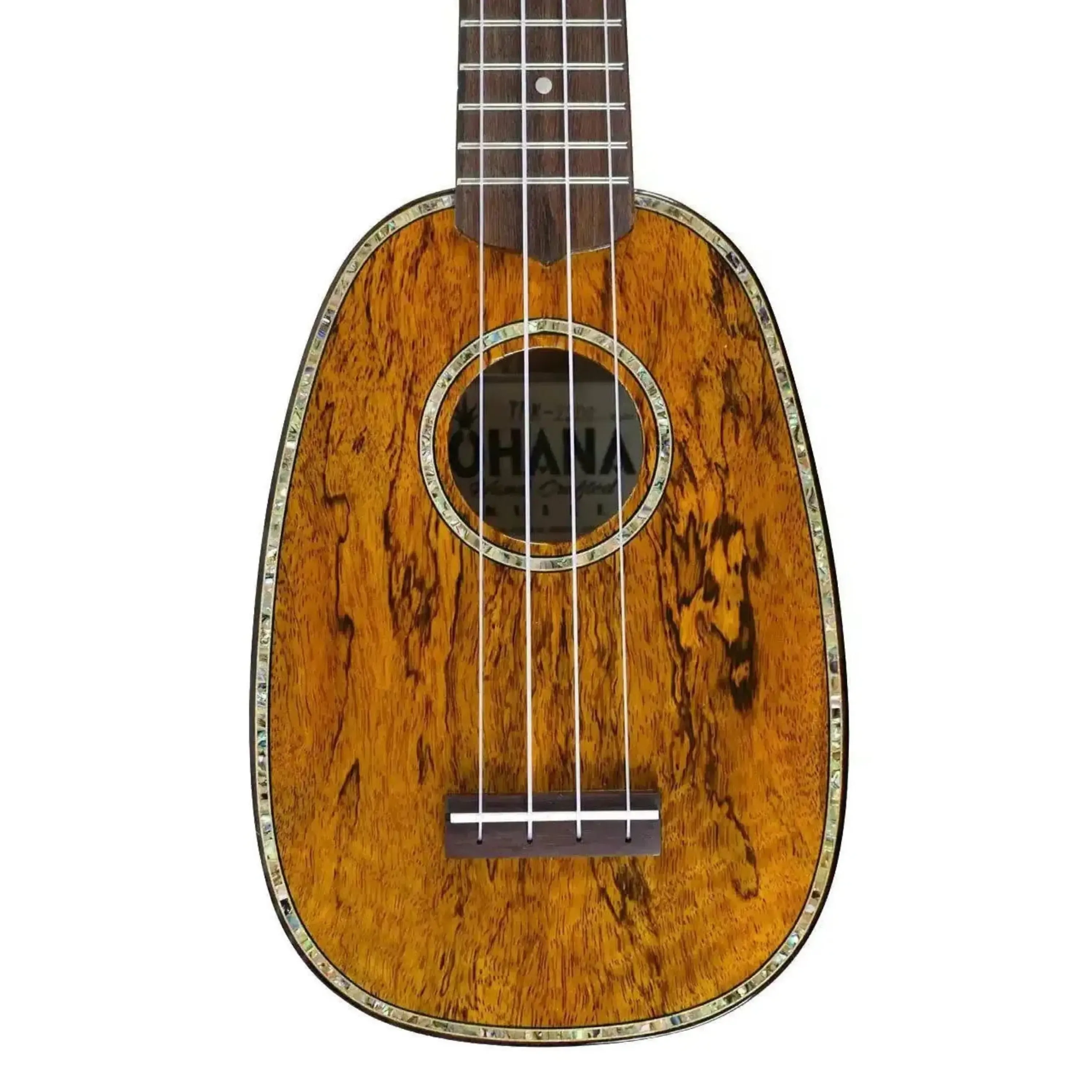 Ohana TPK-220G Solid Mango Pineapple Sopranino Ukulele
