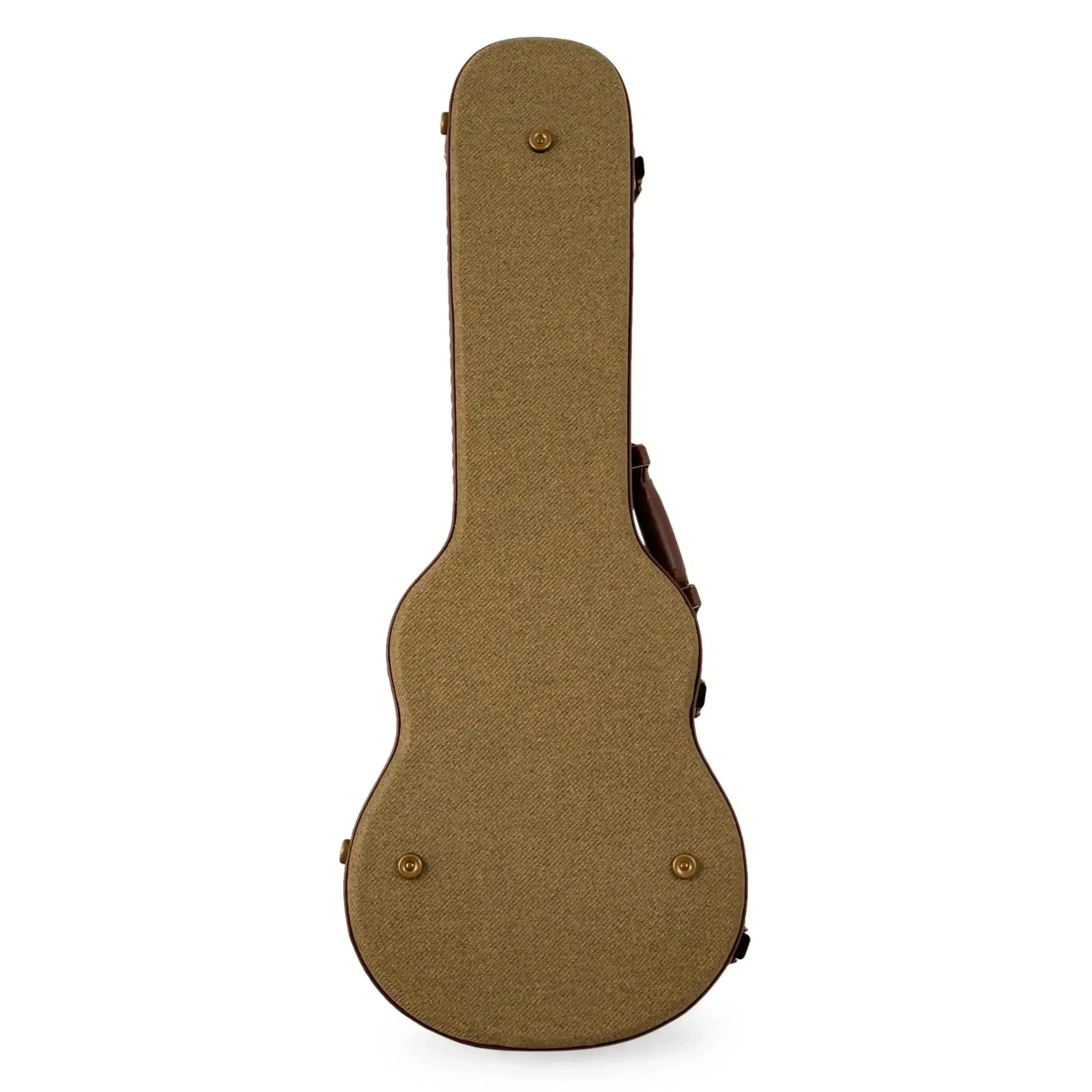 Ohana UOT-21 Olive Twill Soprano Ukulele Hardshell Case - Image 2
