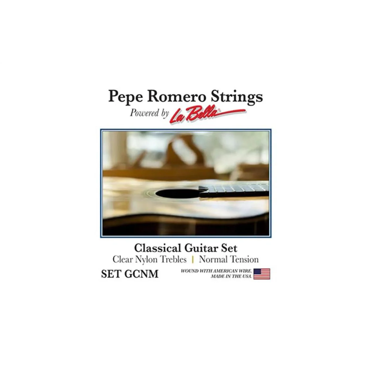 Pepe Romero GCNM Classical Guitar Clear Nylon Strings