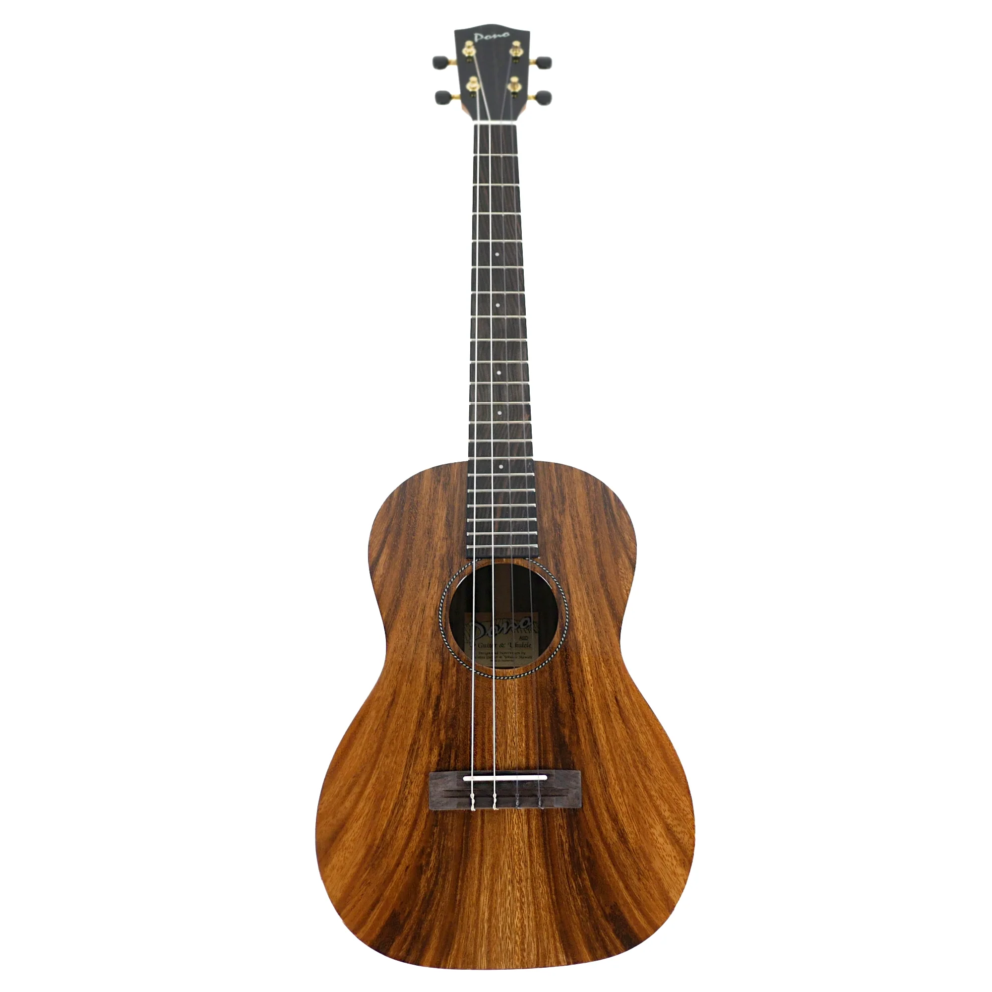 Pono ABD Deluxe Solid Acacia Baritone Ukulele - Image 4